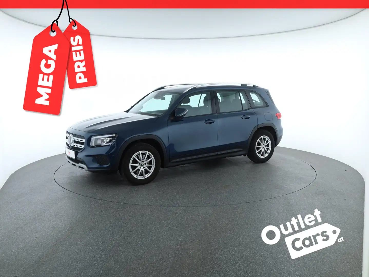 Mercedes-Benz GLB 200 d LEDER+NAVI+RADAR+RFK+Virtual+MEGAPREIS Blau - 1