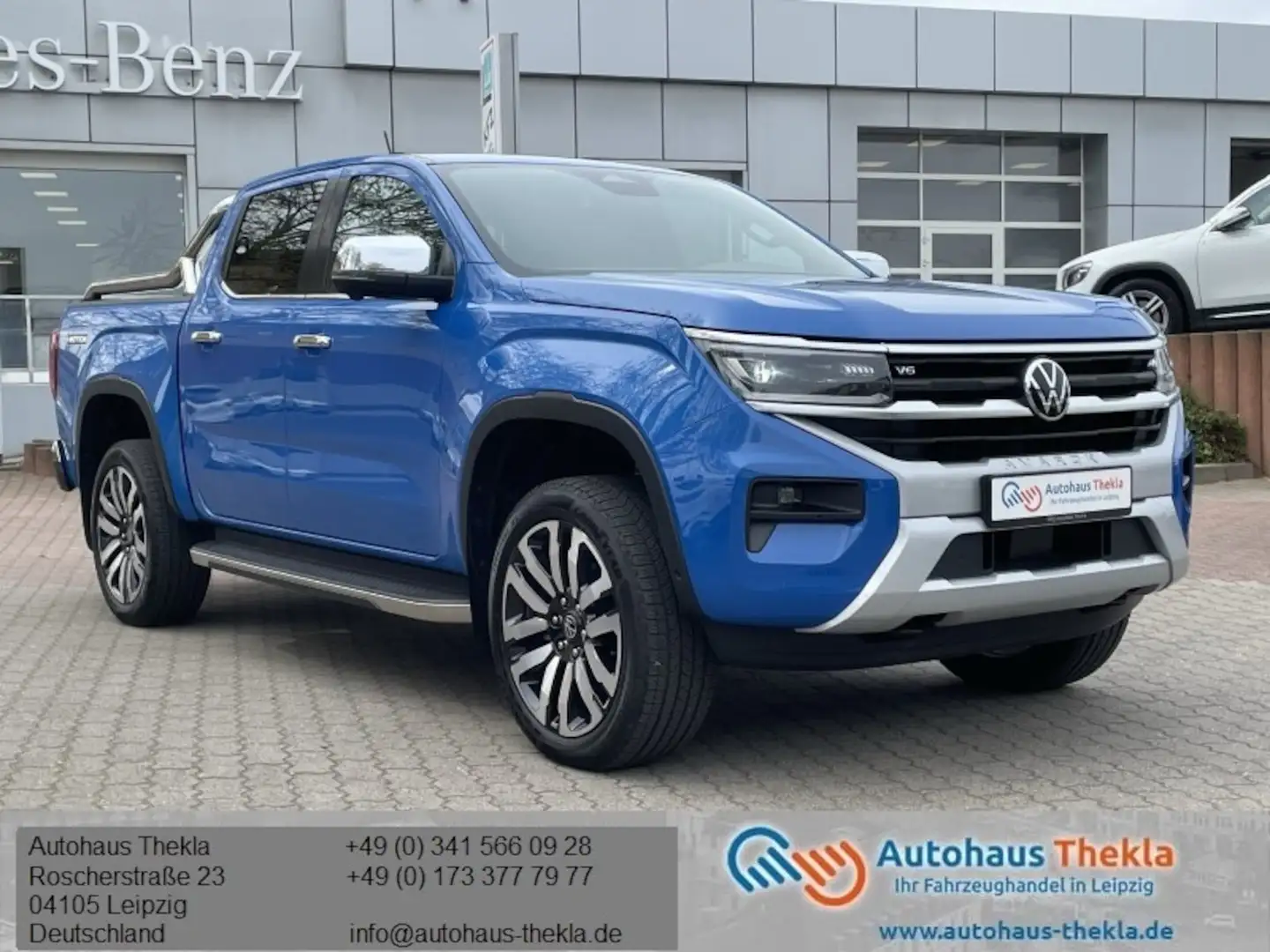 Volkswagen Amarok 3.0 TDI Aventura DoKa 4Motion,Aufsatzbüg. Blau - 1