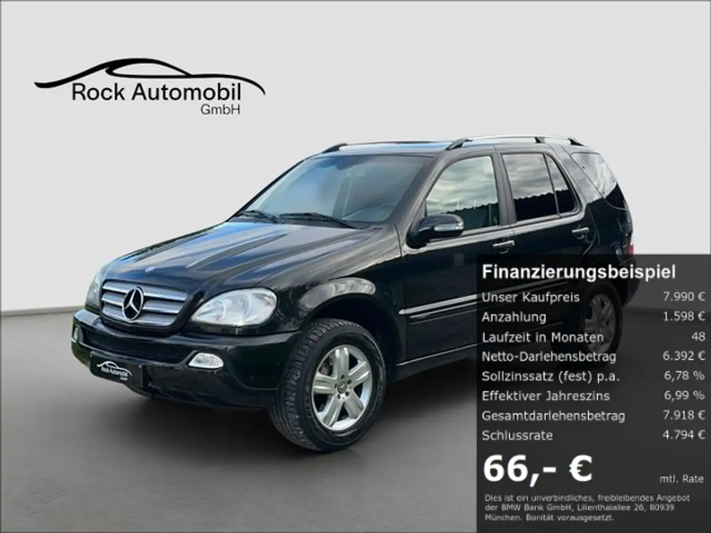 Mercedes-Benz ML 270 CDI Final Edition AMG AHK TÜV 09/2026 Чёрный - 1