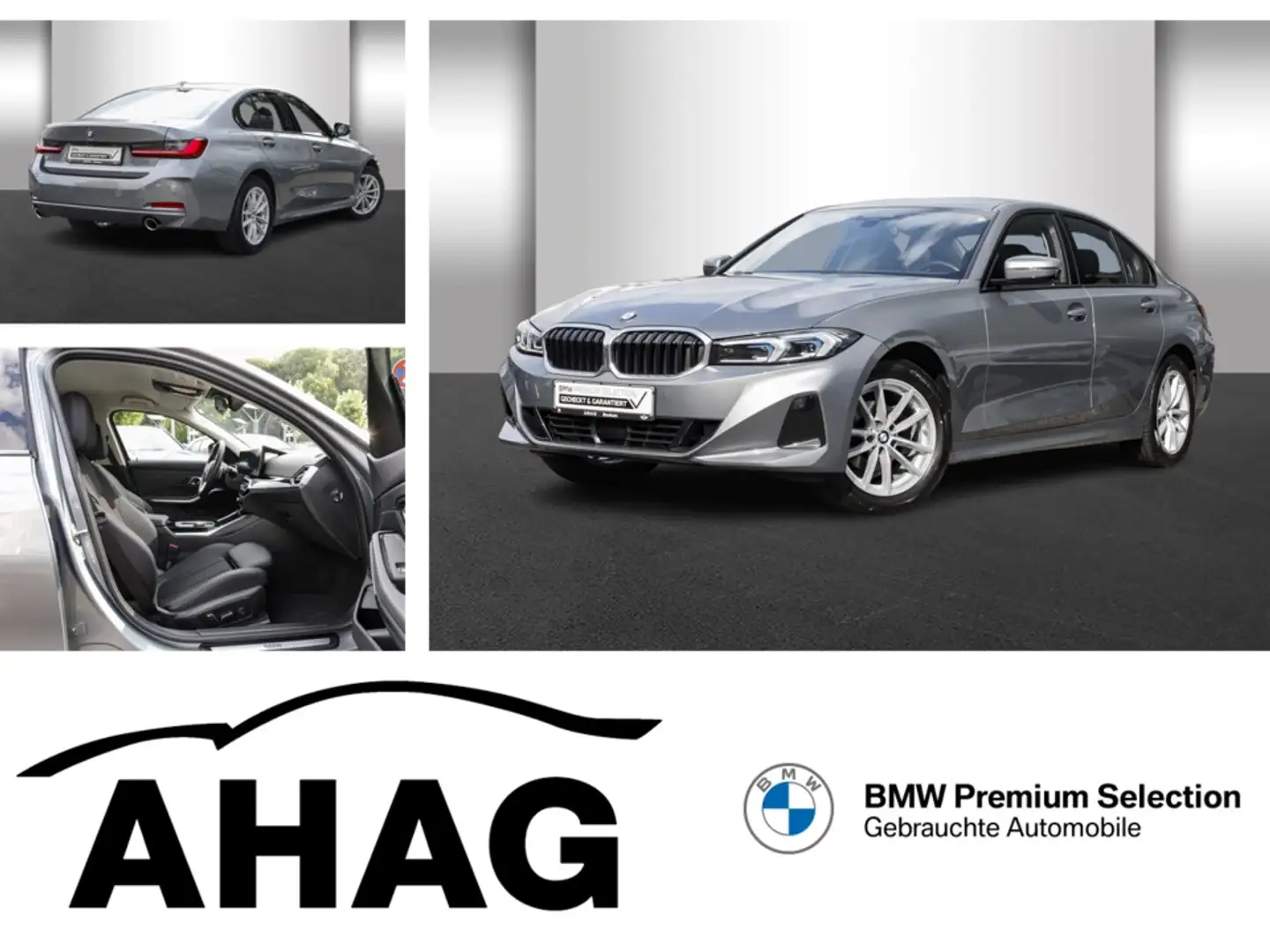 BMW 318 i Automatik Klimaaut. AHK Memory vorn Grau - 1