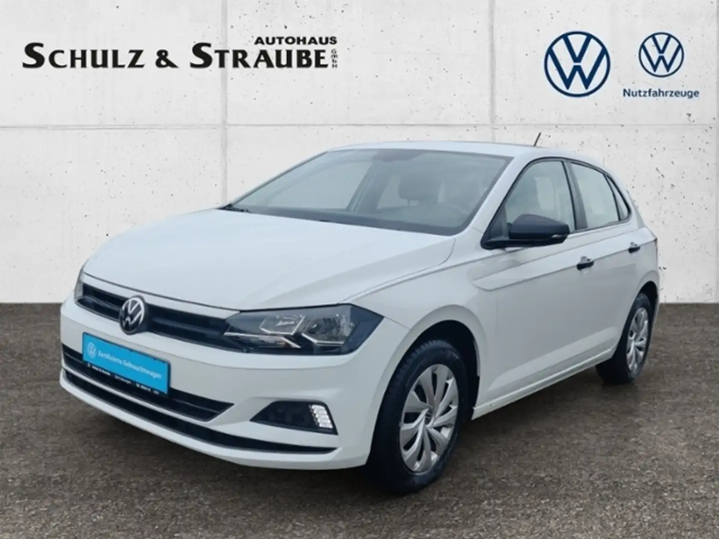 Volkswagen Polo 1.0 Trendline KLIMA Vordersitze beheizbar DAB+ Blanc - 1