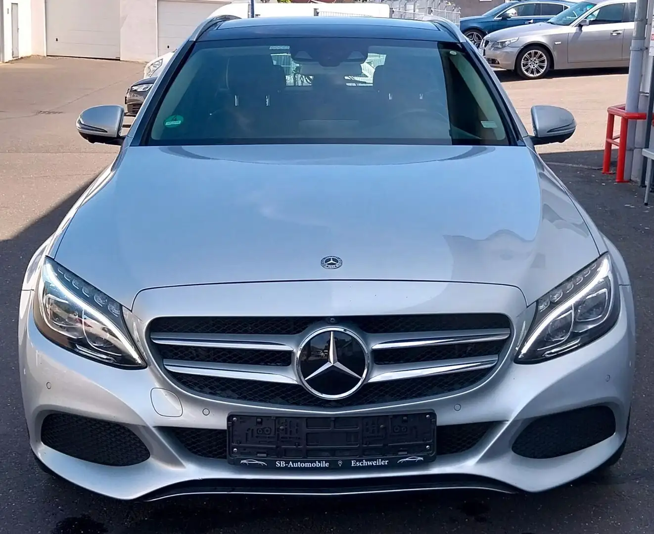 Mercedes-Benz C 250 d BlueTec 4Matic Pano HUD AHK 1.HD. Scheckh Silber - 2