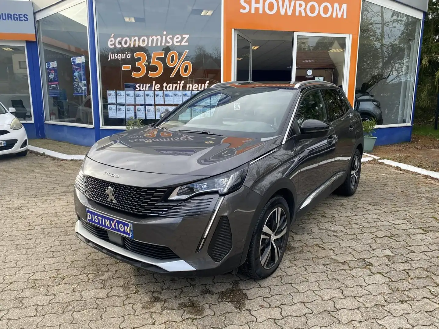 Peugeot 3008 1.2i Hybrid -136 - BV e-DCS6 GT Gris - 1