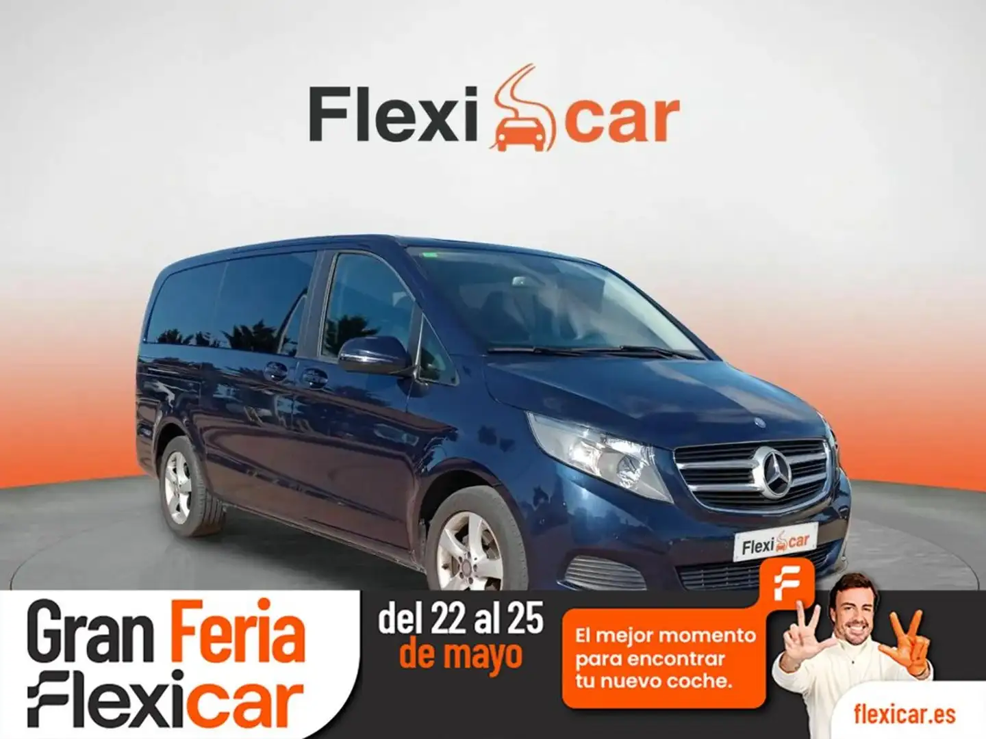 Mercedes-Benz V 200d Compacto Avantgarde 7G-Tronic Azul - 2