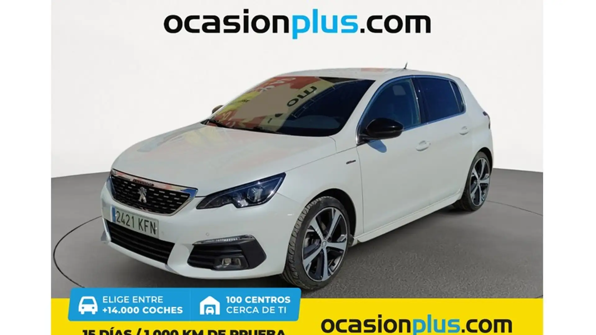 Peugeot 308 1.2 PureTech S&S GT Line 130 Blanc - 1