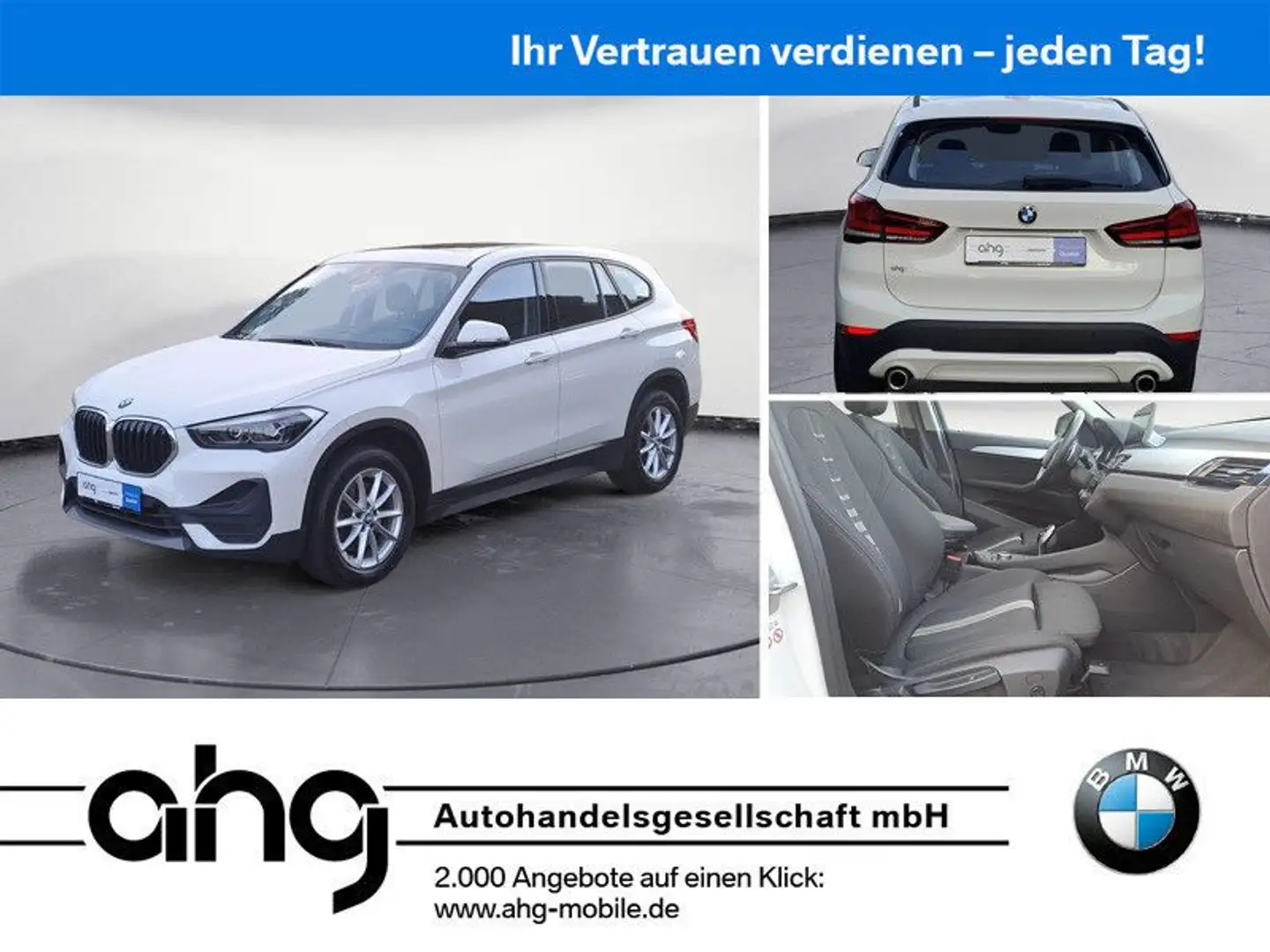 BMW X1 xDrive25d Advantage Steptronic Sport Aut. PDC Wit - 1