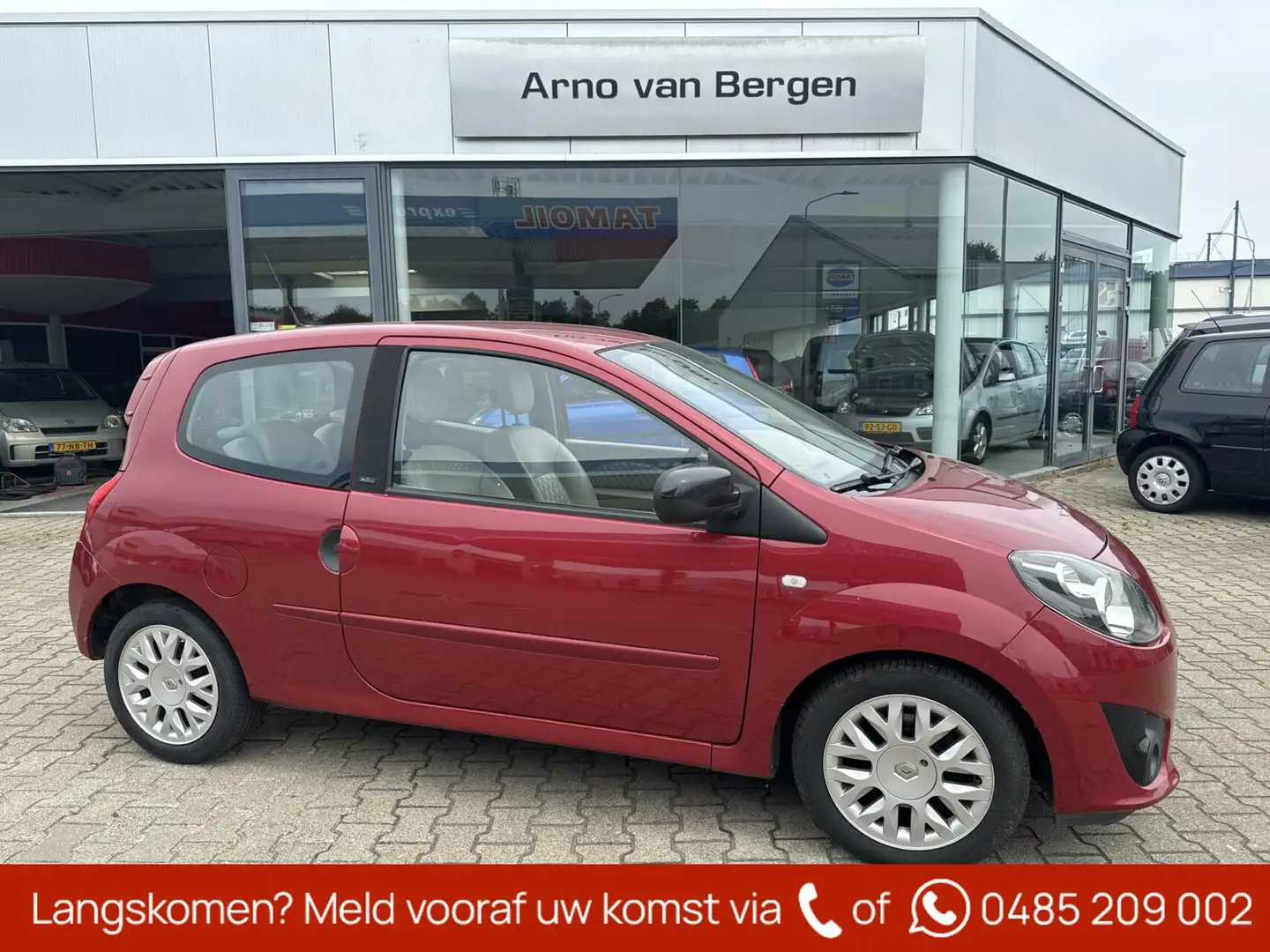 Renault Twingo 1.2-16V Initiale, leder, climatronic, cruisecontro Rood - 1
