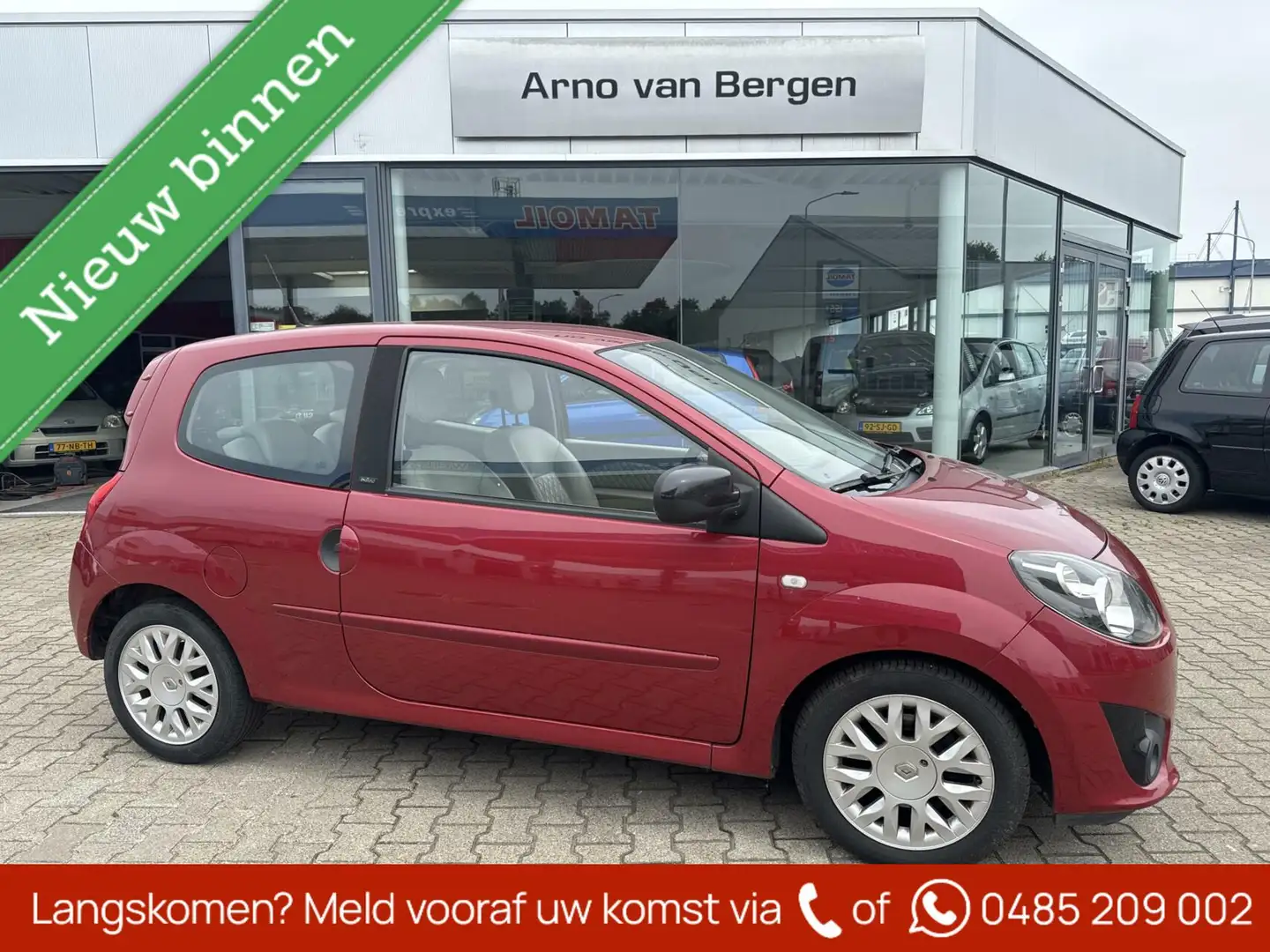 Renault Twingo 1.2-16V Initiale, leder, climatronic, cruisecontro Rojo - 1