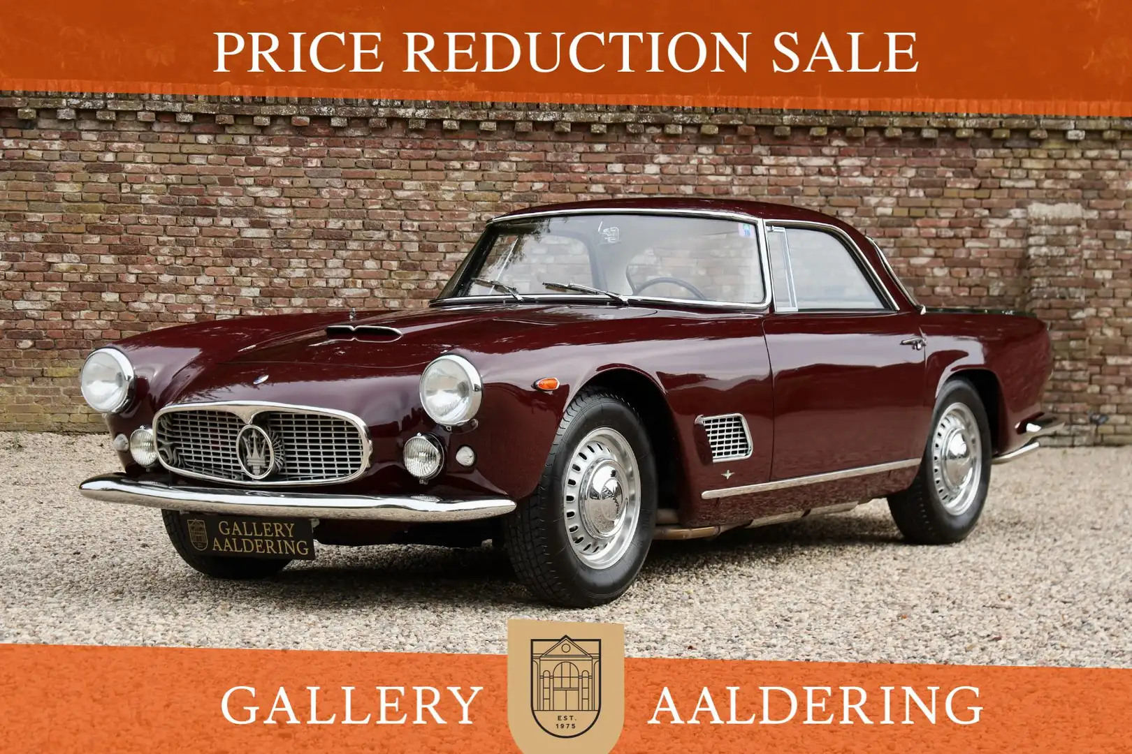 Maserati Coupe 3500 GT by Touring PRICE REDUCTION! "Nut and bolt" Rood - 1