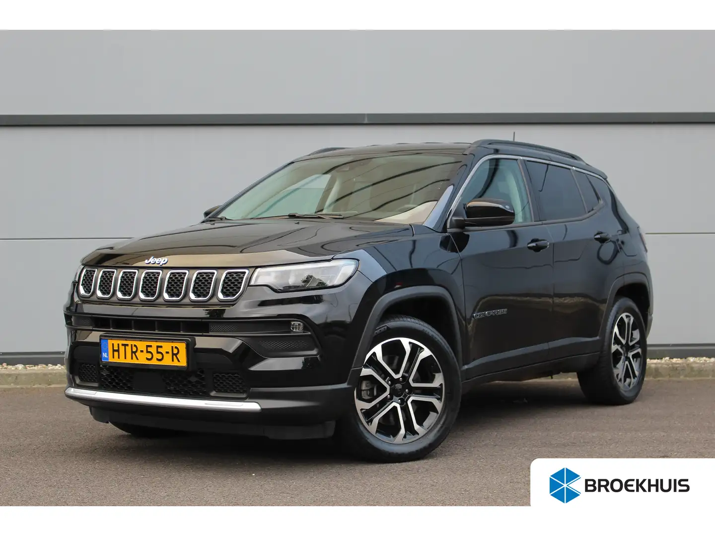 Jeep Compass 4xe 240 PK Plug-in Hybrid Electric Limited | ACC | Noir - 1