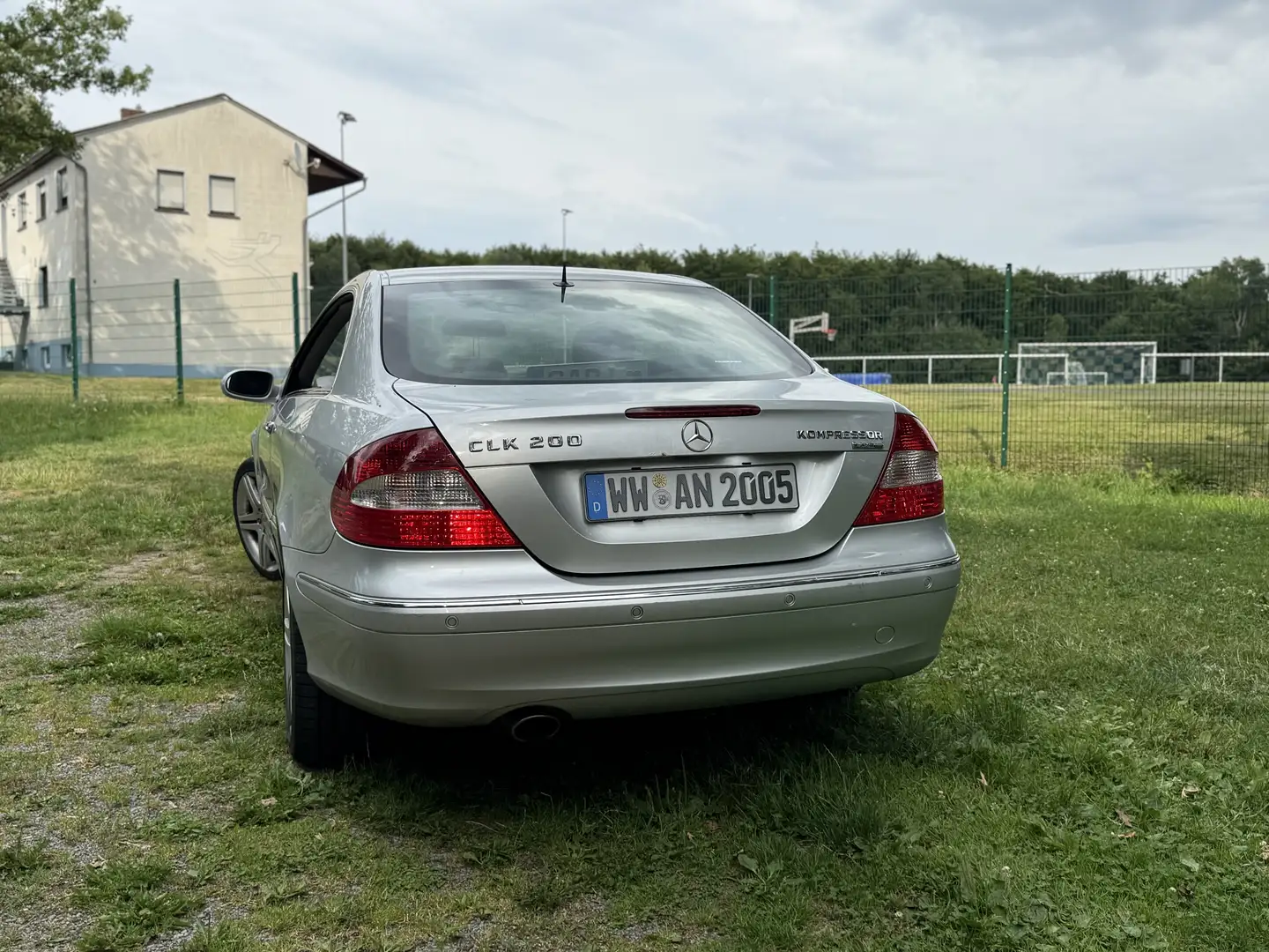 Mercedes-Benz CLK 200 Coupe Kompressor Automatik Elegance Silber - 2