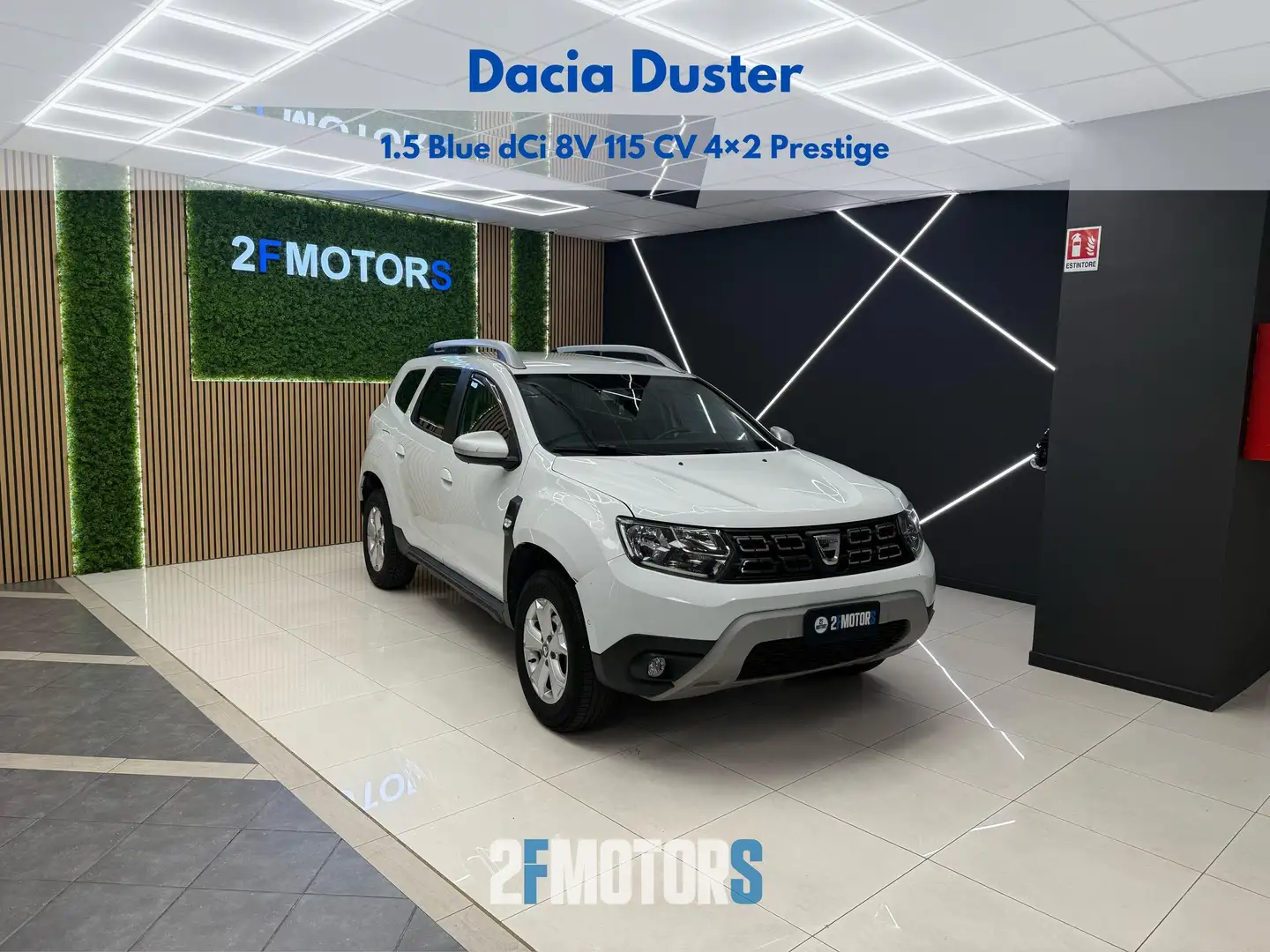 Dacia Duster 1.5 blue dci Prestige 4x2 s Bianco - 1