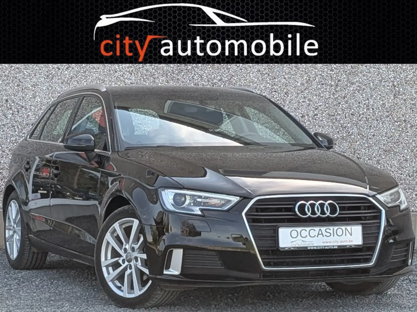 Audi A3 SPORTBACK 30TDI SPORT GPS BLUETOOTH SIEGES CHAUFF Noir - 1