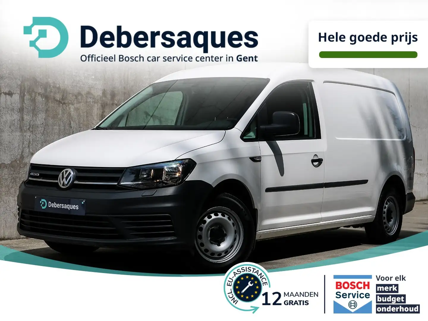 Volkswagen Caddy MAXI 1.4 TGI DSG Blanc - 1