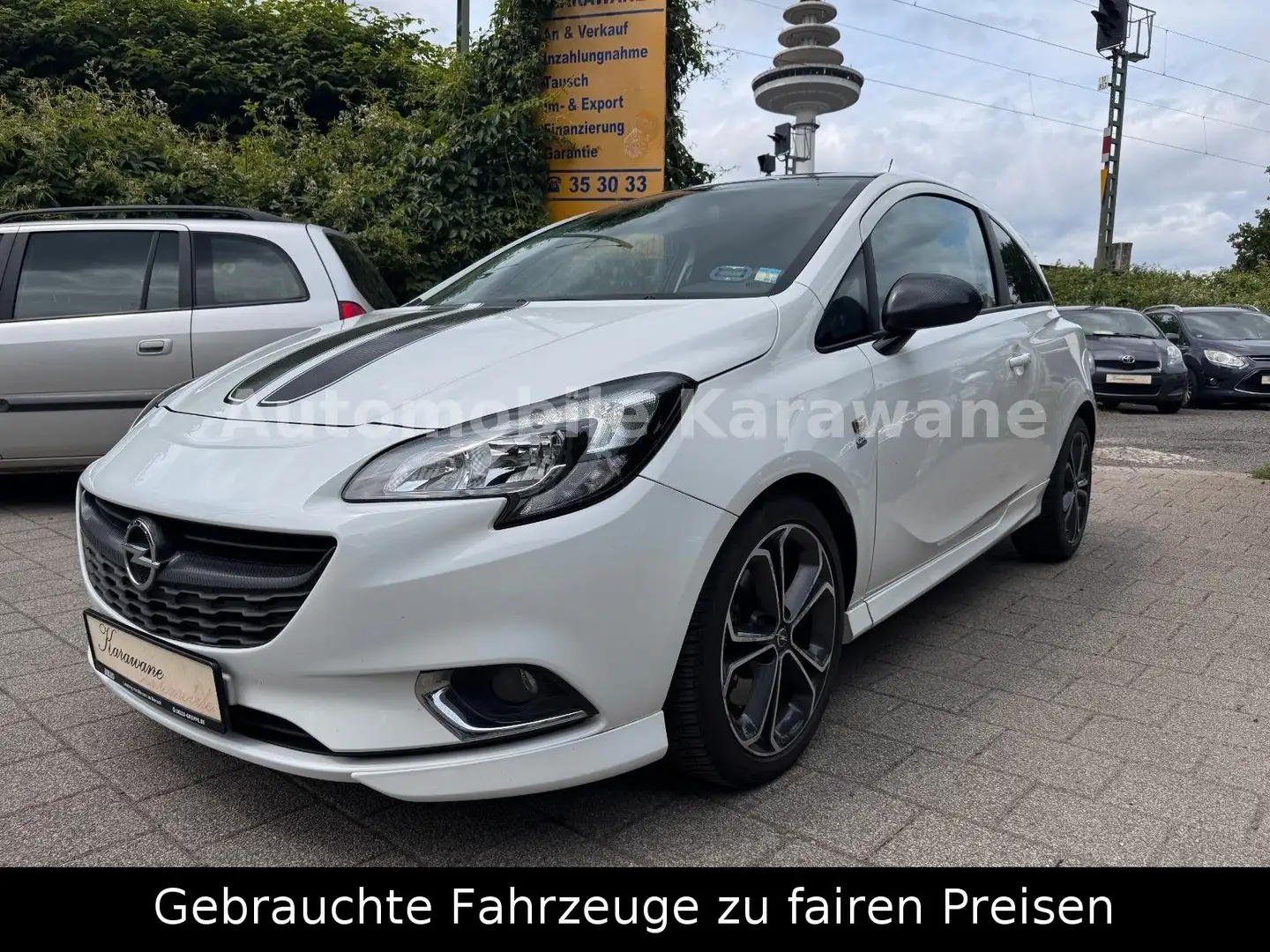 Opel Corsa E Color Edition ecoFlex OPC LINE 150PS Weiß - 1