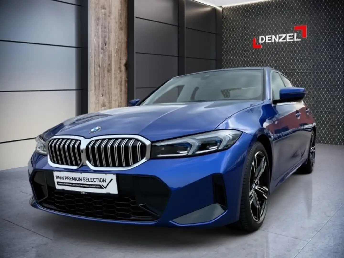 BMW 320 d 48 V Aut. Bleu - 2