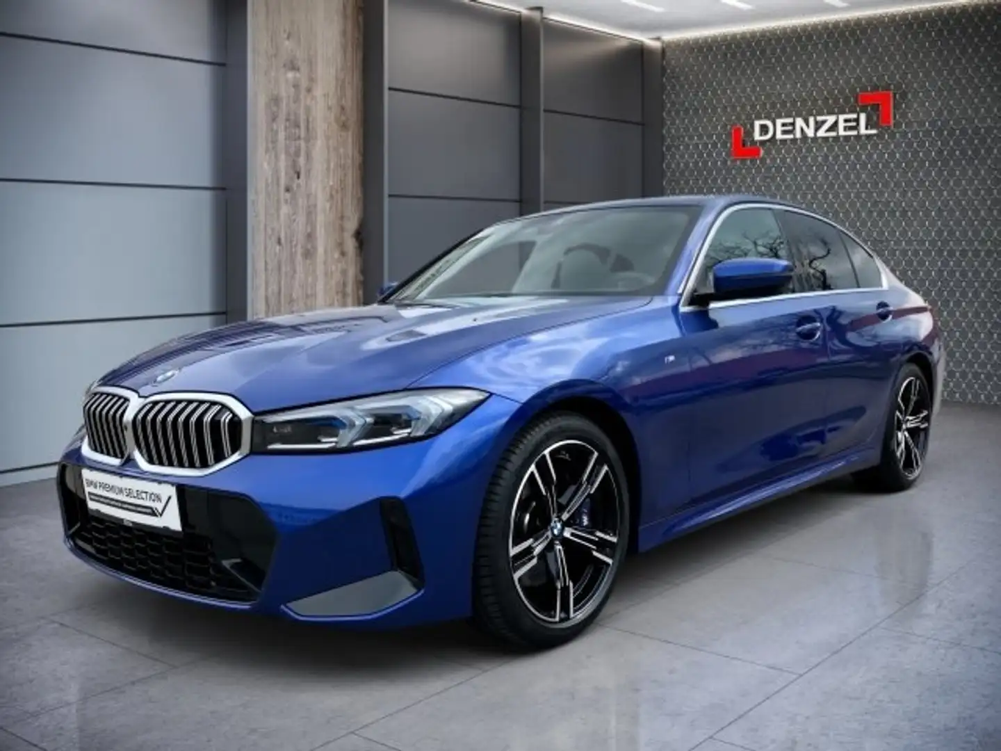 BMW 320 d 48 V Aut. Bleu - 1