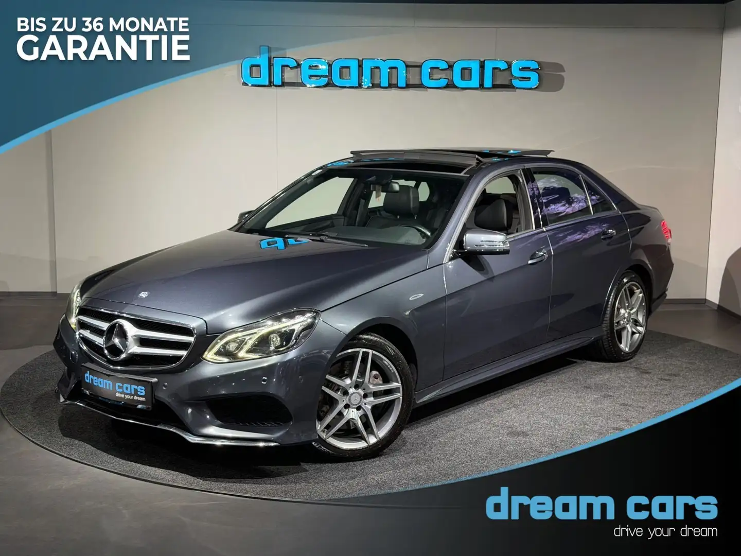 Mercedes-Benz E 350 d 4MATIC / AMG LINE / PANORAMA / SITZBELÜFTUNG / Grau - 1