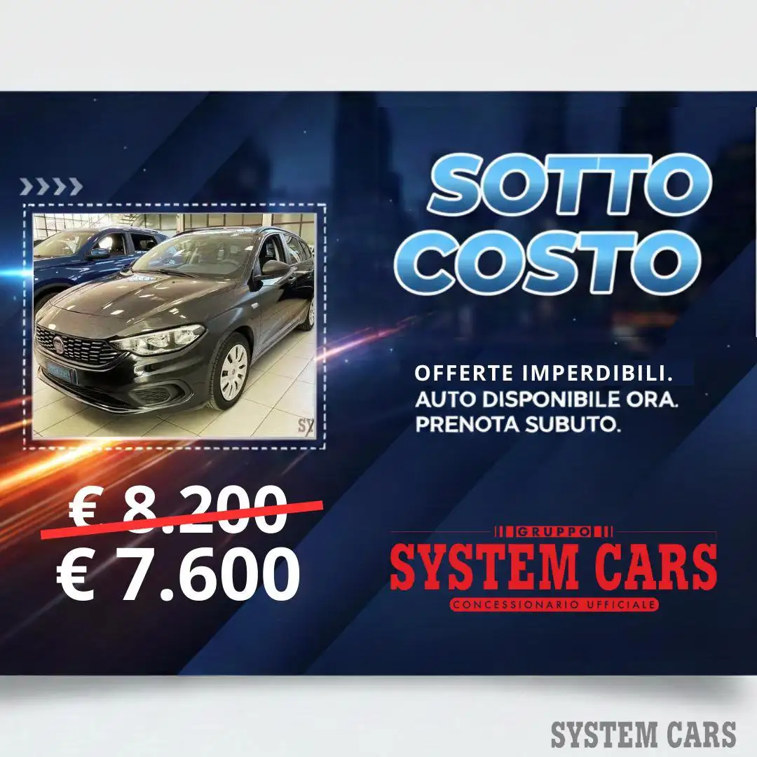 Fiat Tipo Tipo 1.3 Mjt S&S SW Business Nero - 1