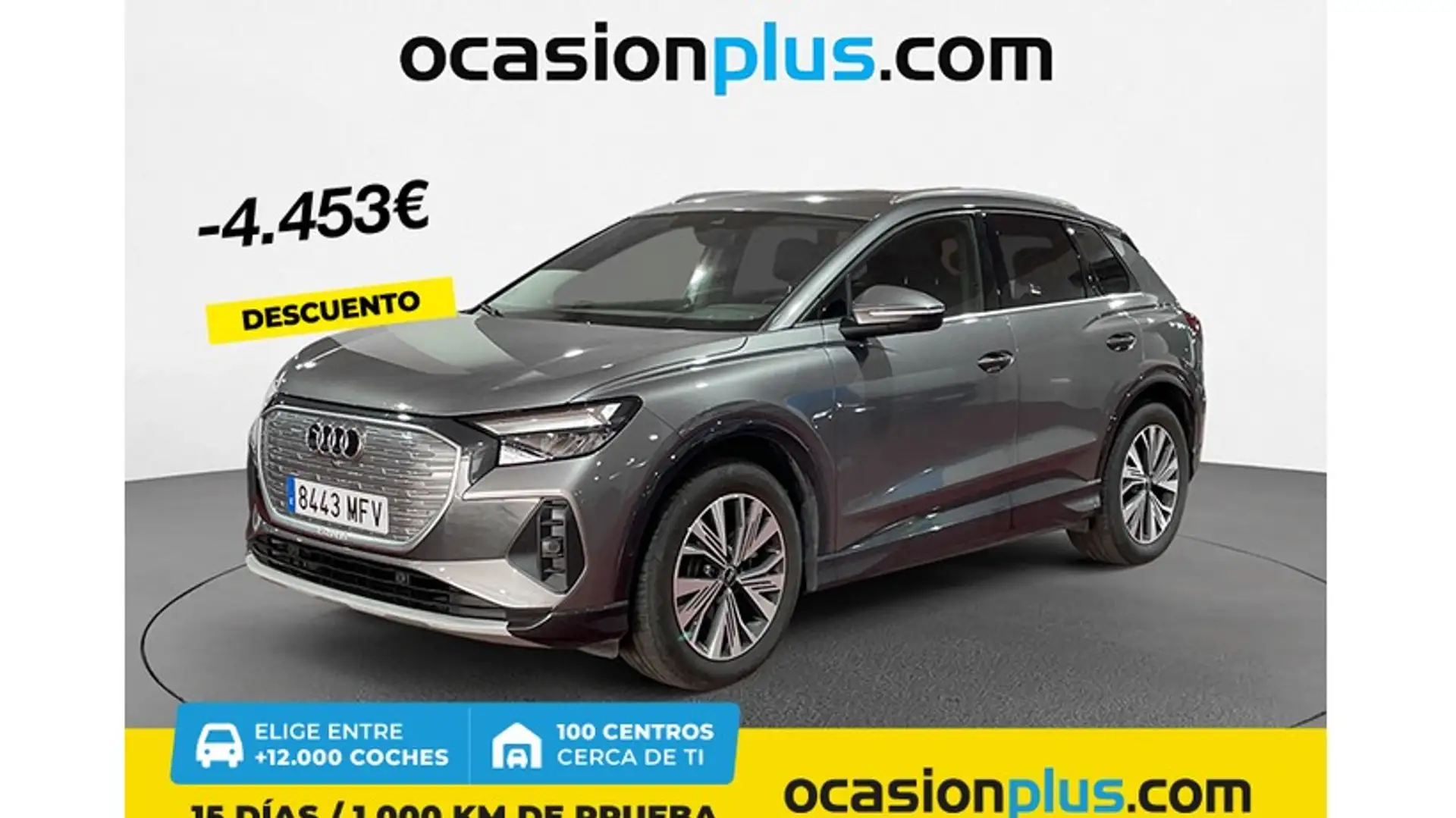 Audi Q4 e-tron 35 Advanced 55KWh Gris - 1