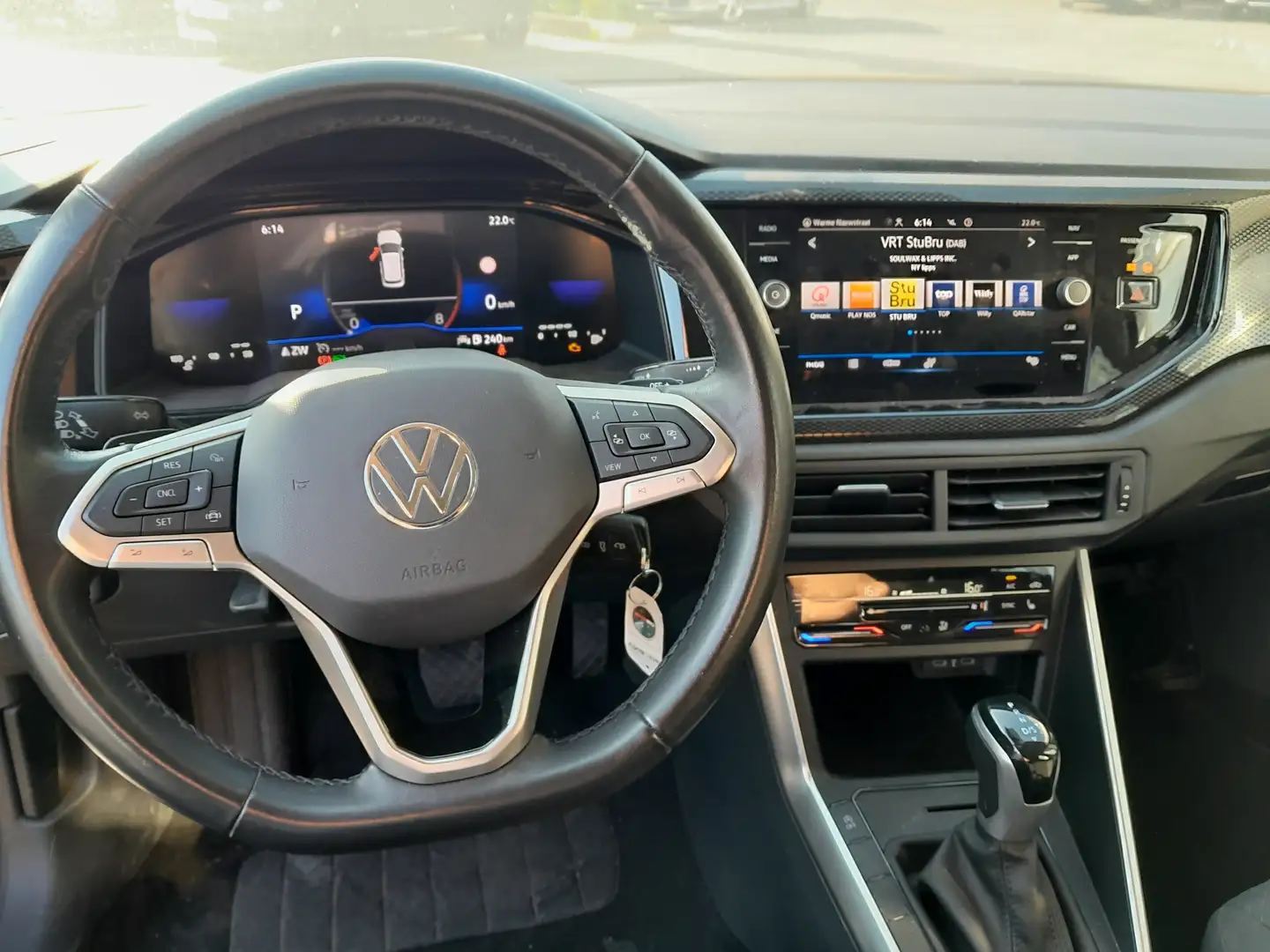 Volkswagen Polo 1.0 TSI Life Business OPF DSG Bleu - 2