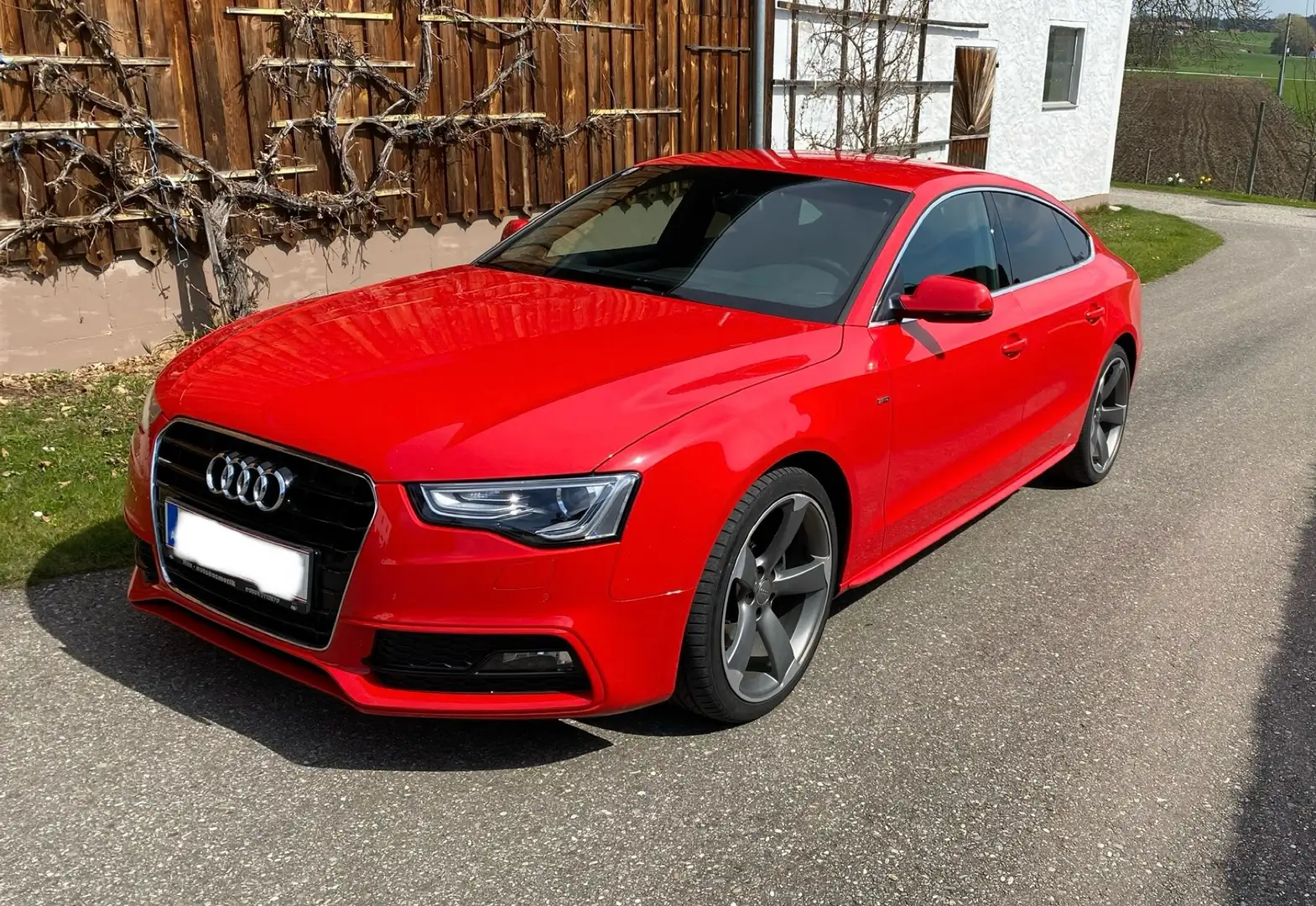 Audi A5 Sportback - S-line Rot - 1