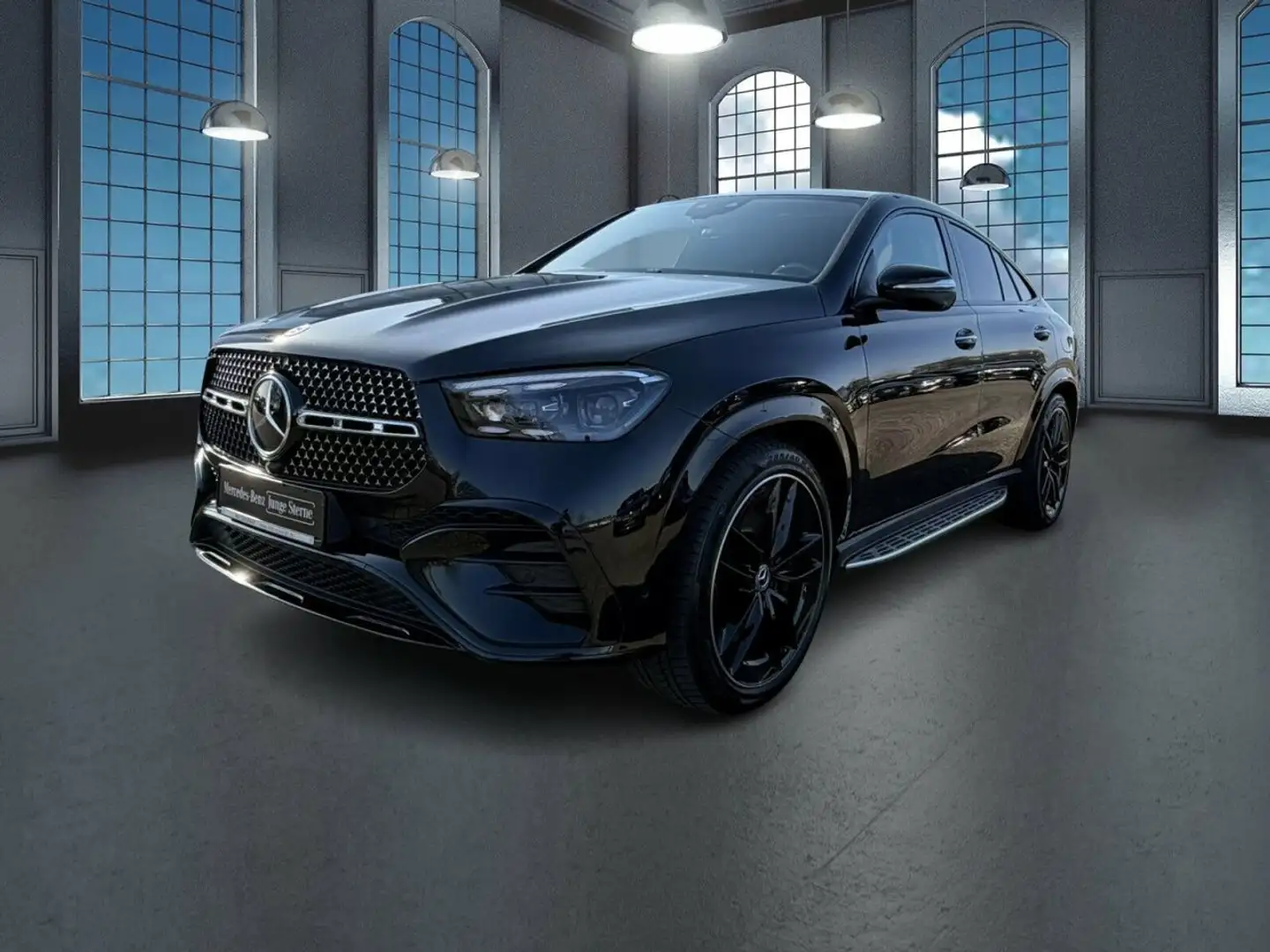 Mercedes-Benz 400 GLE 400e 4M Coupé AMG+BURM+NIGHT+AIRMATIC+MEMORY Schwarz - 2