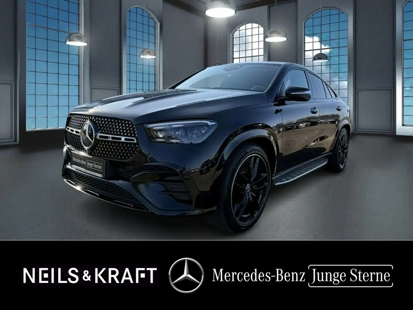 Mercedes-Benz 400 GLE 400e 4M Coupé AMG+BURM+NIGHT+AIRMATIC+MEMORY Schwarz - 1