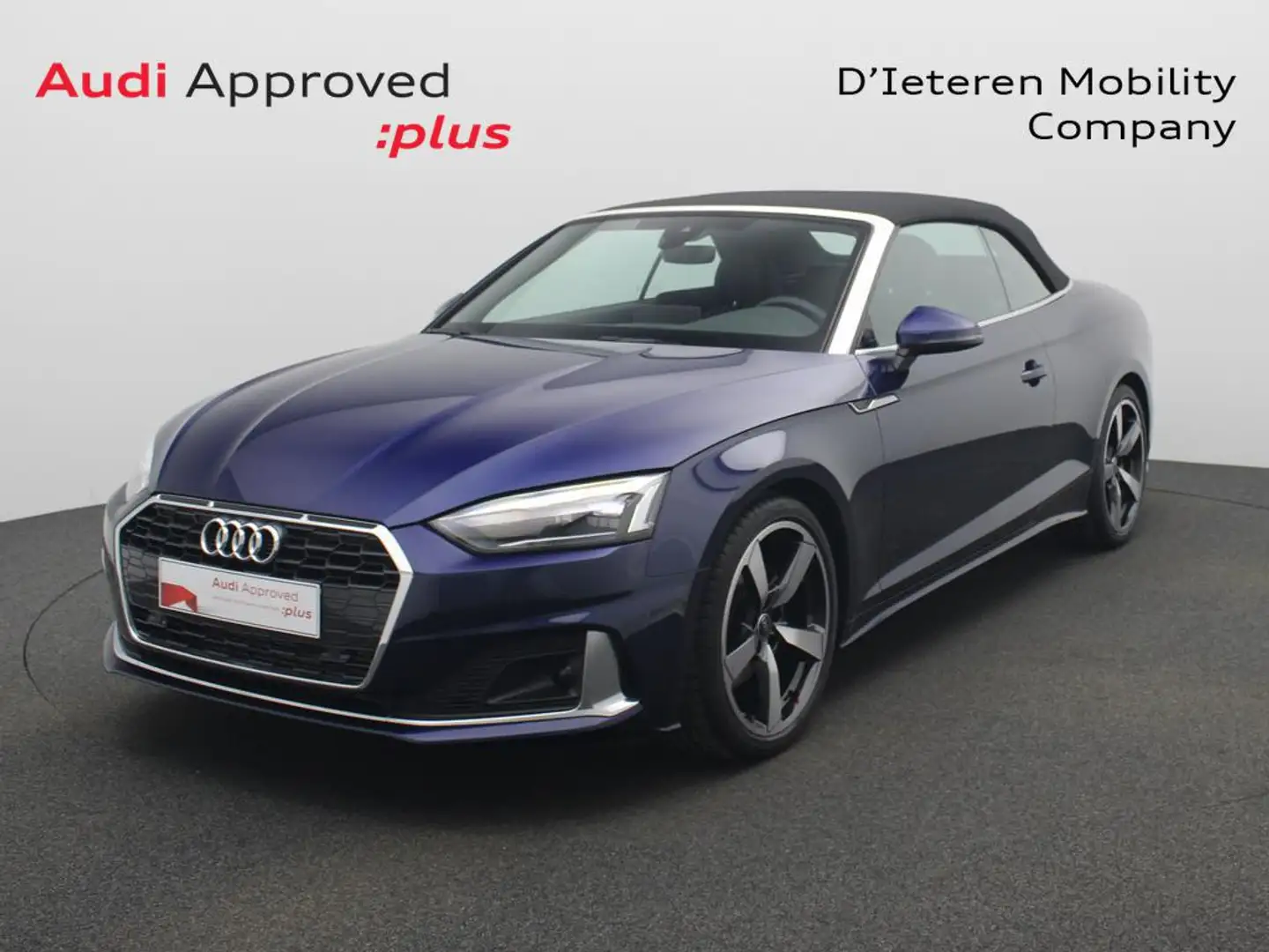 Audi A5 Cabriolet S-Line 35 TFSI 150 PK S-tronic / Cruise  Blauw - 1