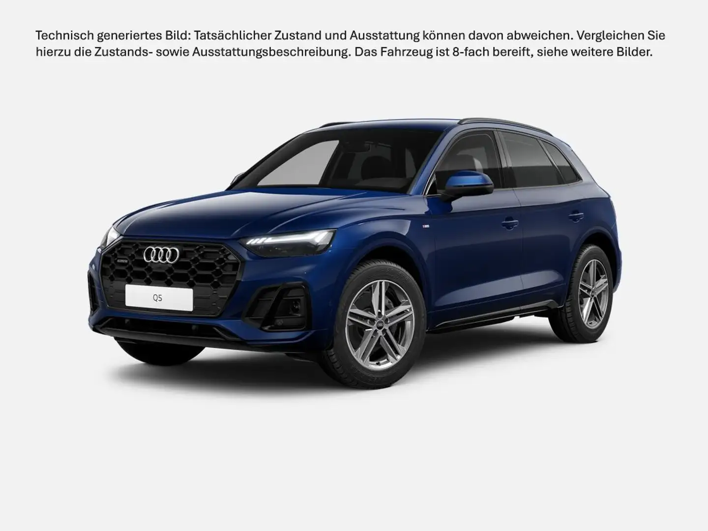 Audi Q5 45 TFSI quattro S tronic S-Line |Matrix|ACC Bleu - 2