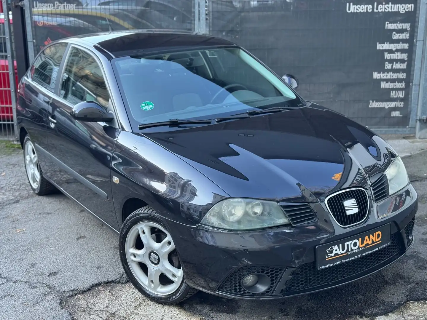 SEAT Ibiza 1.2l*KLIMAAUTOM*TÜV NEU*SERVO*ALLWETTER Zwart - 1