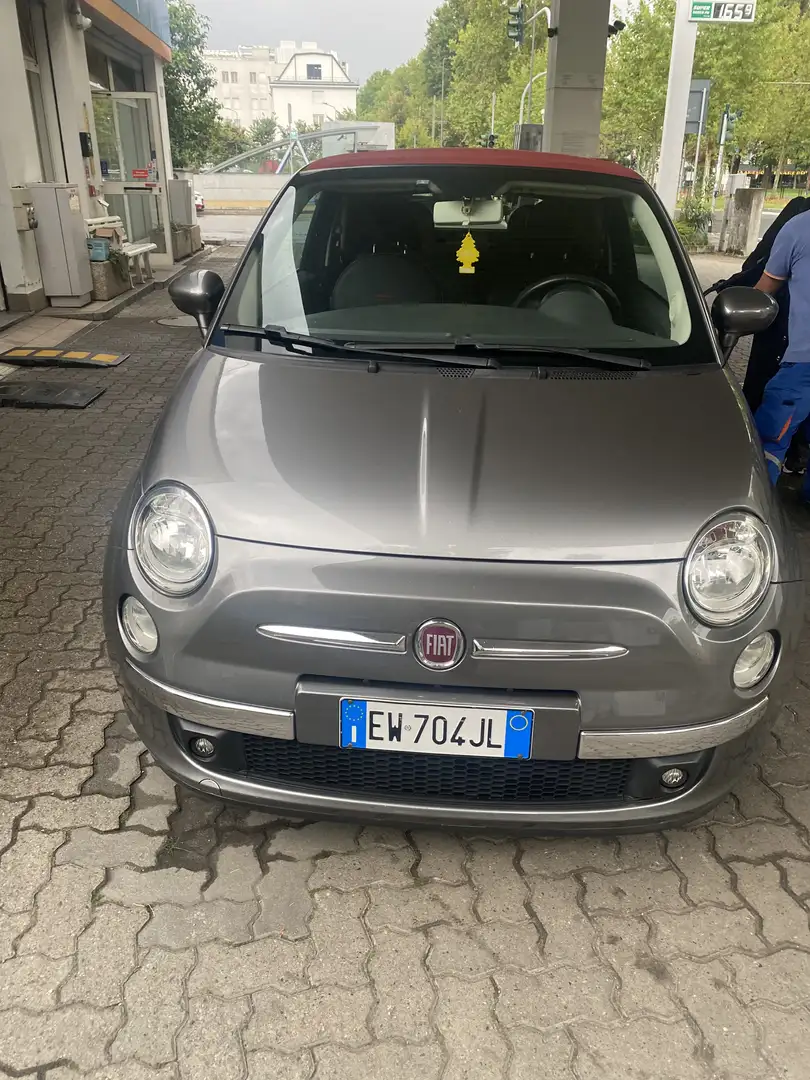 Fiat 500C 500C 1.2 Lounge 69cv my14 Grigio - 1