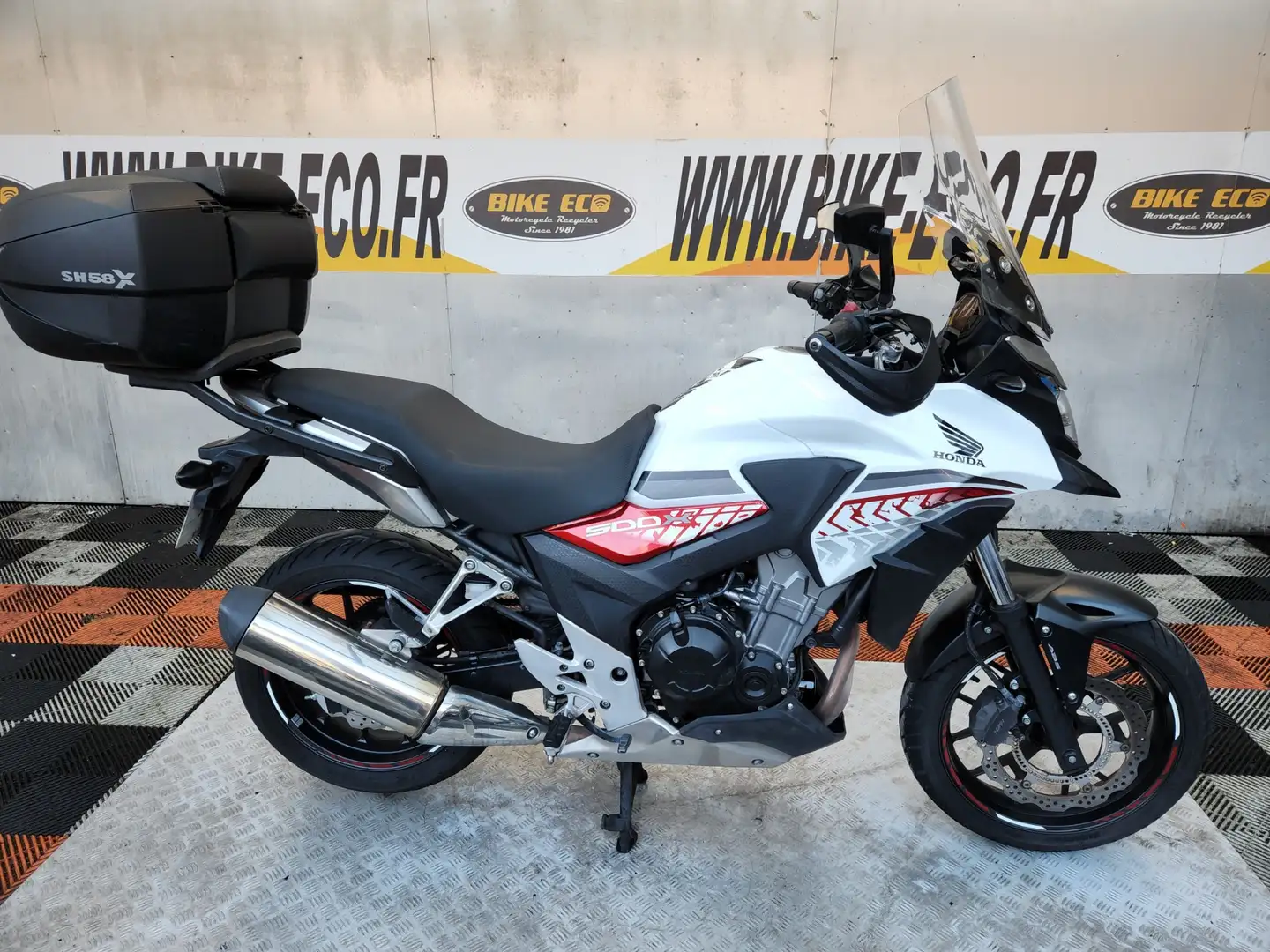 Honda CB 500 Blanc - 1