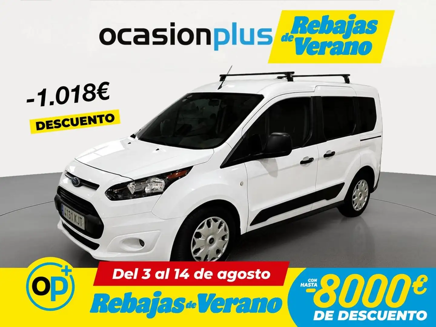 Ford Transit Connect FT 220 Kombi S&S B. Corta L1 Ambiente 100 Blanco - 1