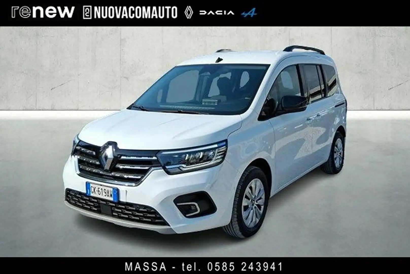 Renault Kangoo Passenger 1.3 tce Authentic 130cv Blanc - 1