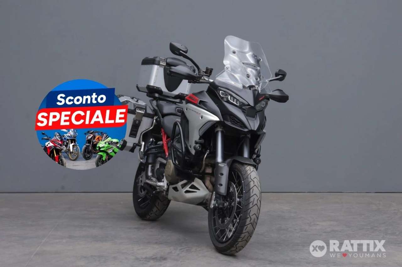 Ducati Multistrada V4 1160 Rally Matt Black&Brushed Aluminium Full Adven