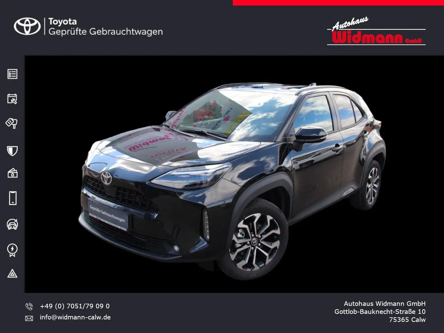 Toyota Yaris Cross 1.5 Hybrid 130 Teamplayer Safety- und Winterpaket Noir - 1