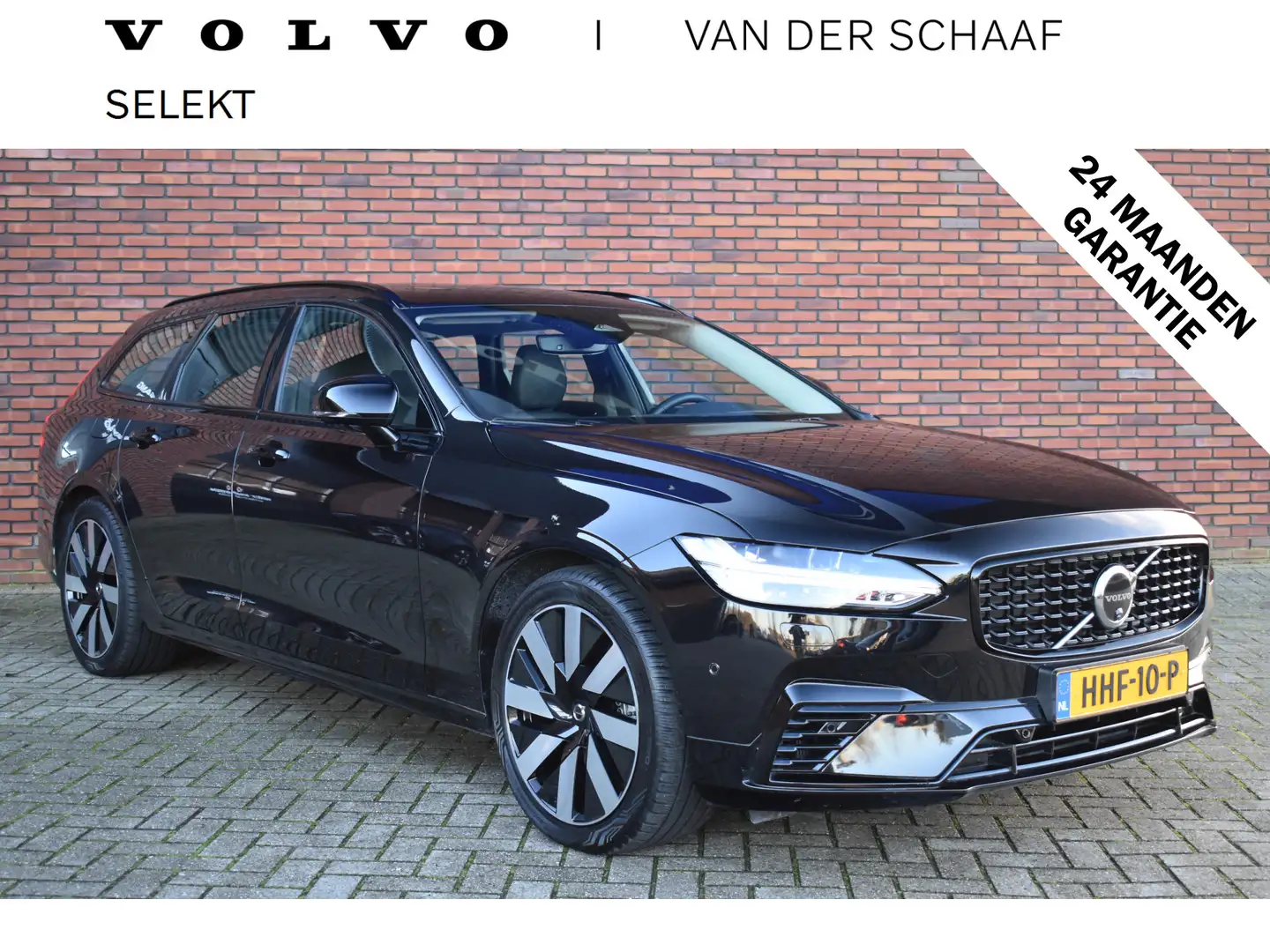 Volvo V90 T8 455PK Plug-in hybrid AWD Ultra Dark | 360 Camer Noir - 1