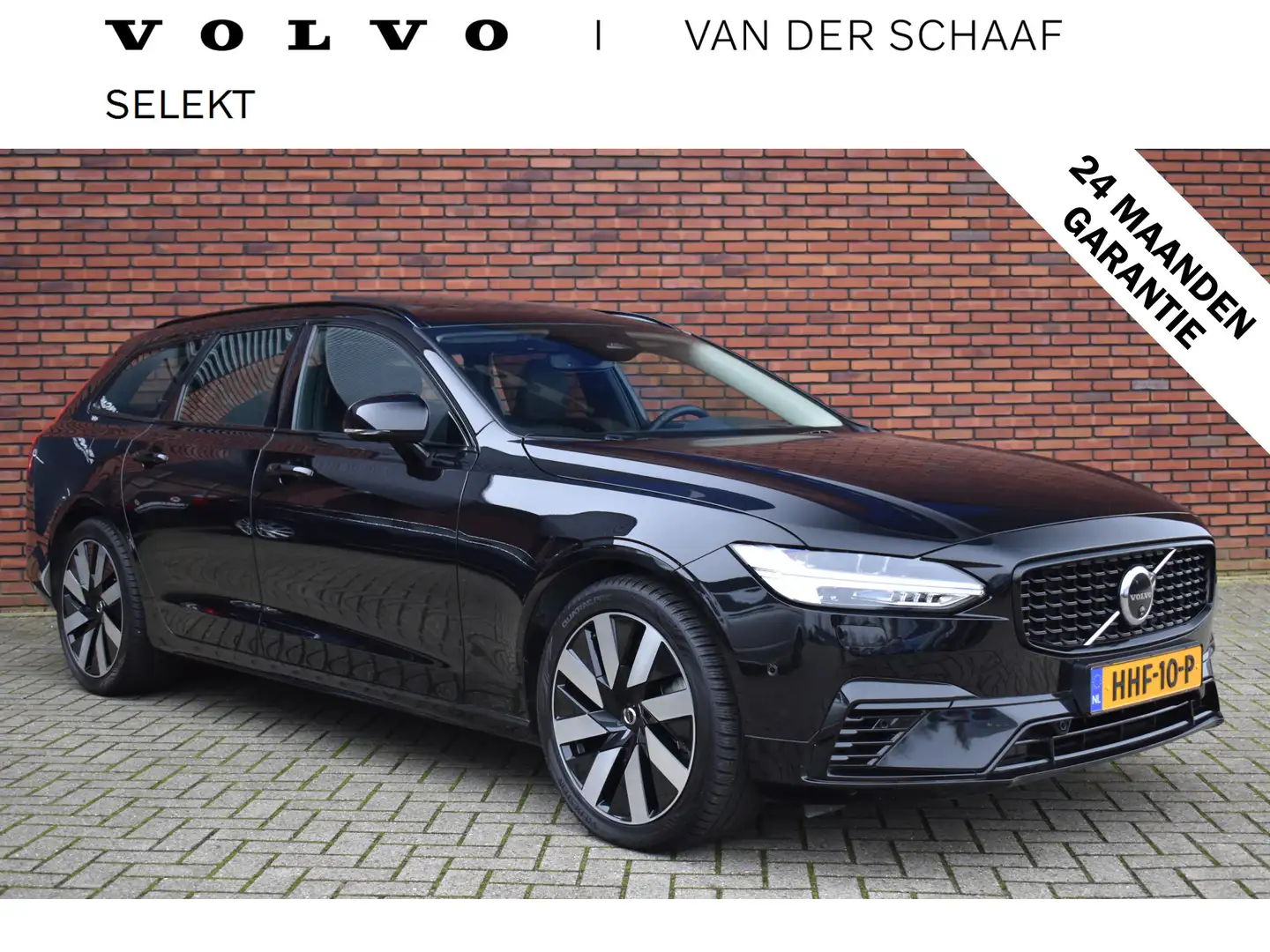 Volvo V90 T8 455PK Plug-in hybrid AWD Ultra Dark | 360 Camer Nero - 1
