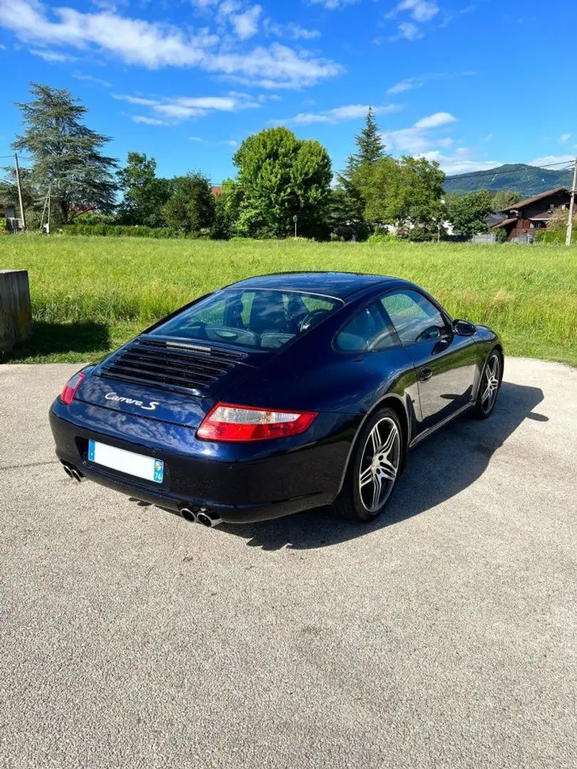 Porsche 997 type 997 carrera s bt m Bleu - 2