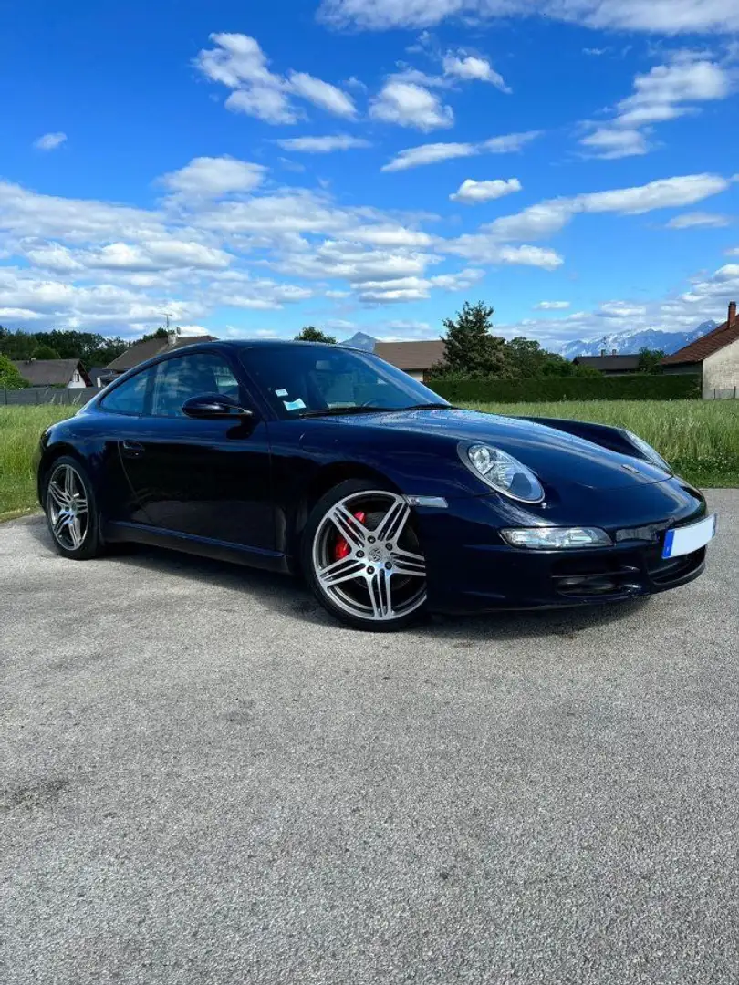 Porsche 997 type 997 carrera s bt m Bleu - 1