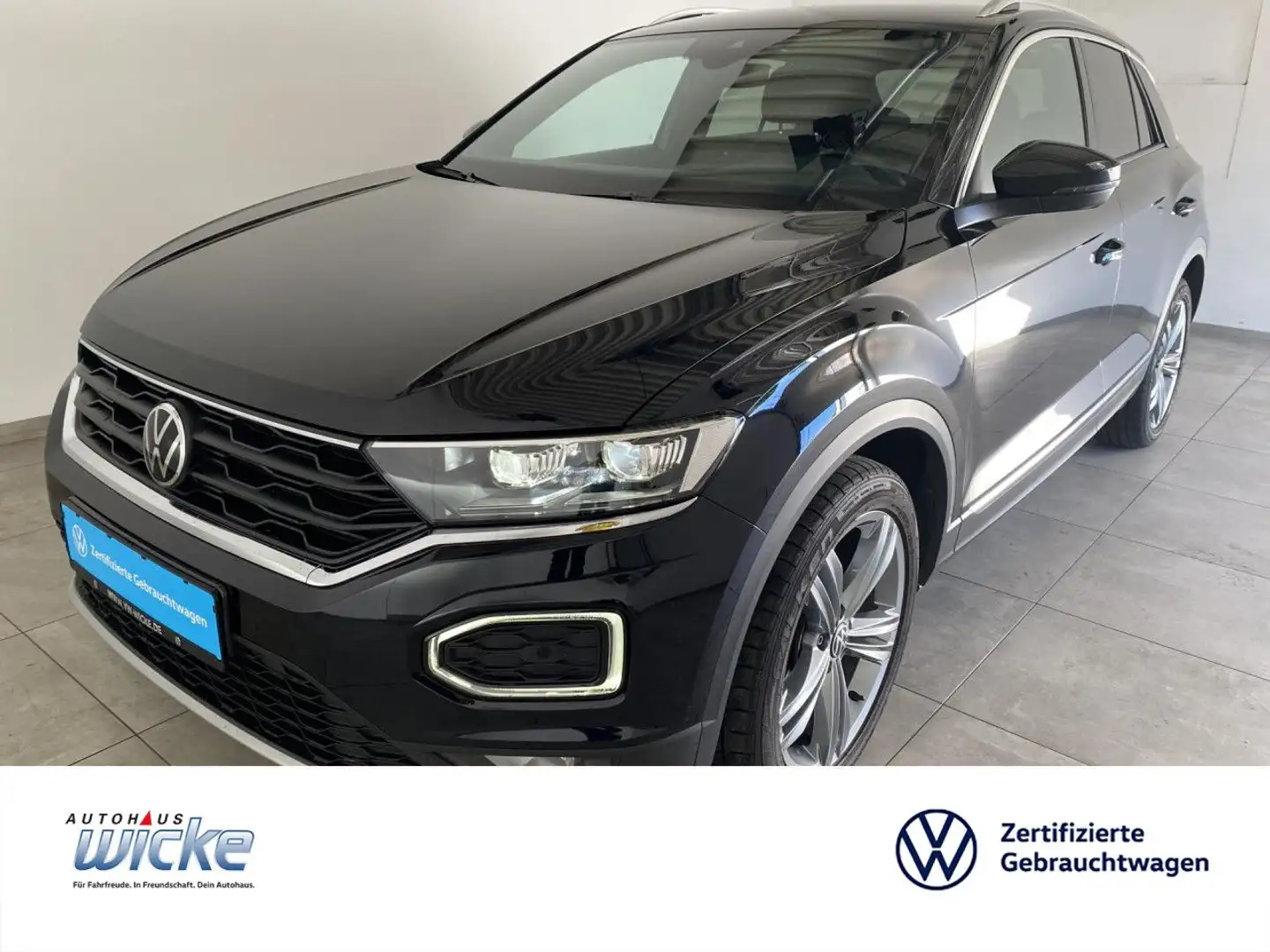 Volkswagen T-Roc 1.5TSI Sport NAVI KLIMA LED ACTIVE INFO ACC Noir - 1