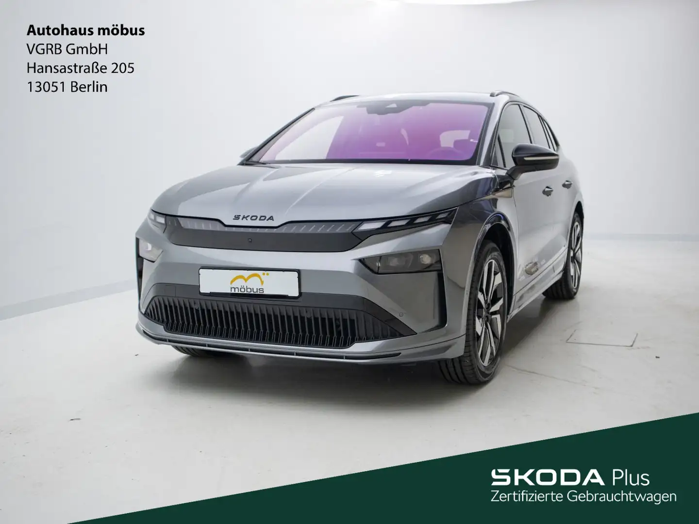 Skoda Enyaq 85 Sportline 4x4*AHZVR*LED*KLIMA*APP Grau - 2