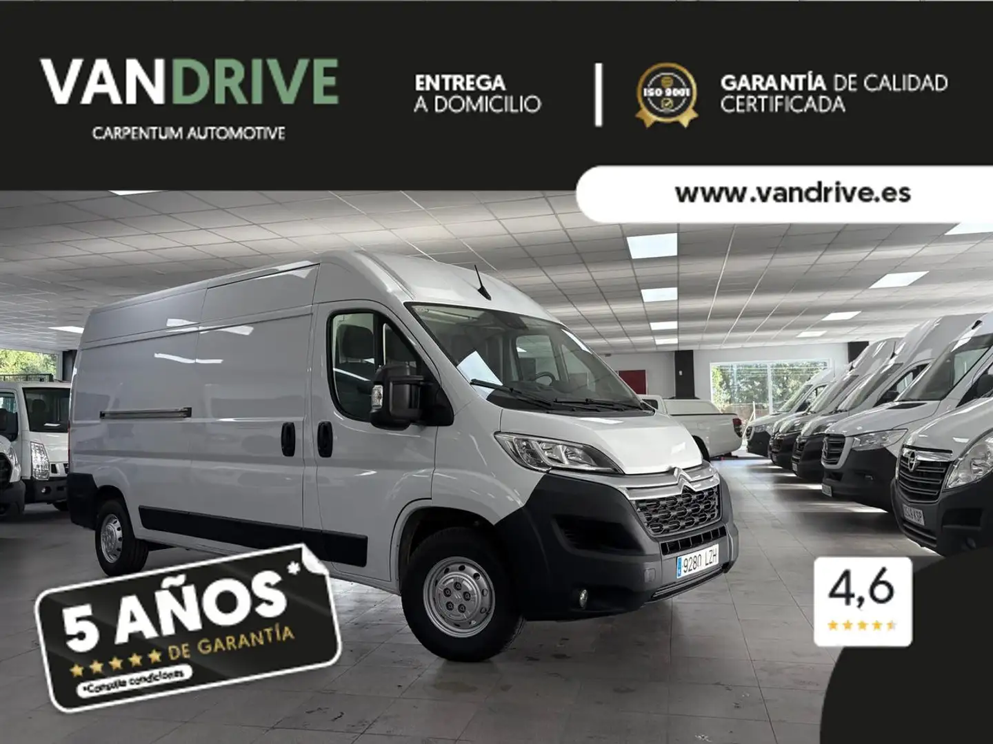 Citroen Jumper BLUEHDI 103KW FURGoN 35L3H2 Bianco - 1