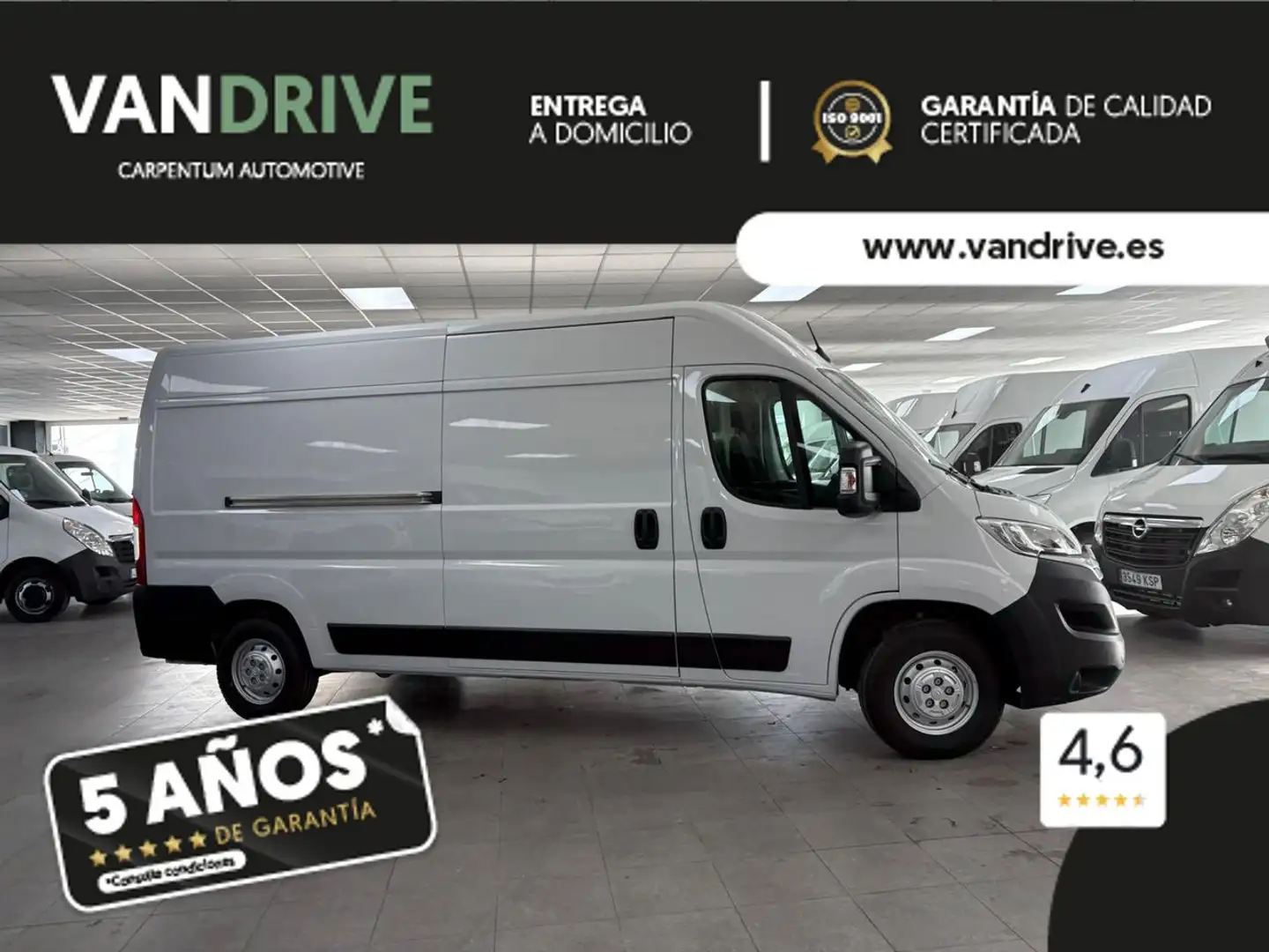 Citroen Jumper BLUEHDI 103KW FURGoN 35L3H2 Bianco - 2