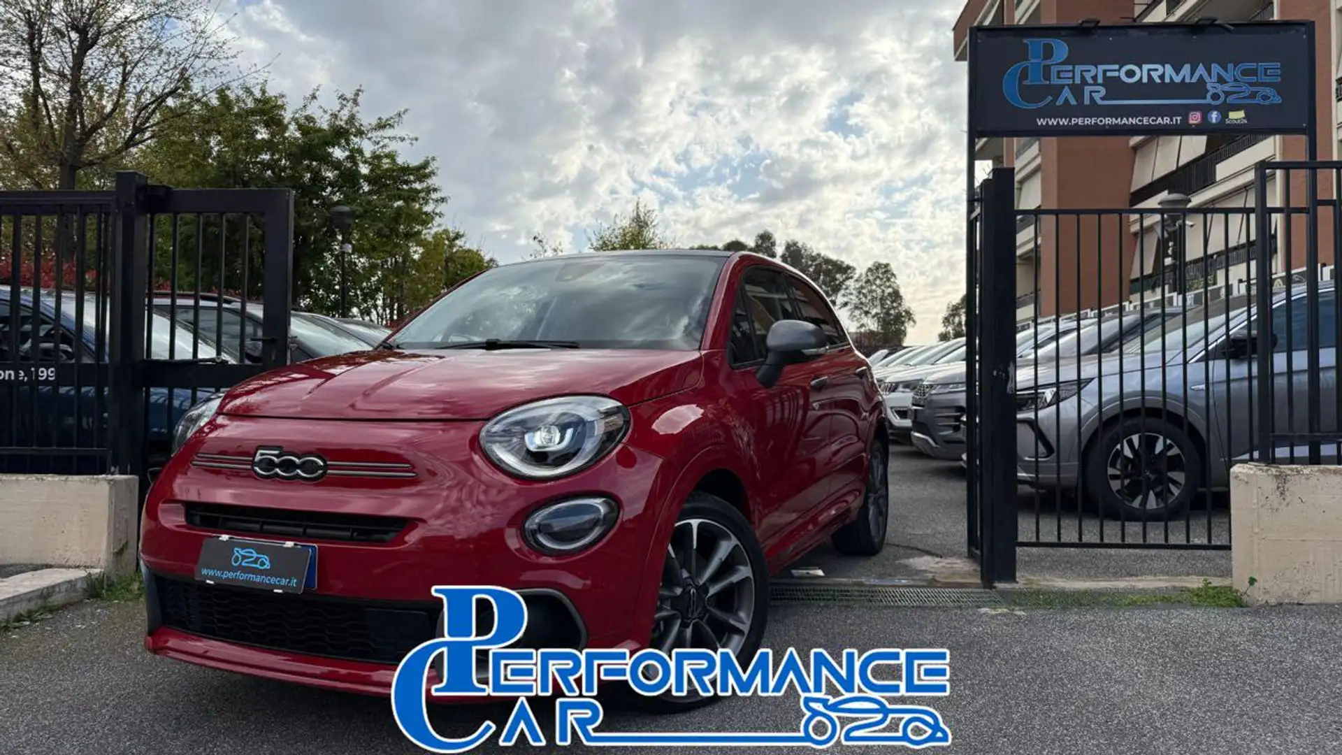 Fiat 500X 1.5 T4 HYBRID 130 CV DCT SPORT DOLCEVITA*CABRIO* Rosso - 1