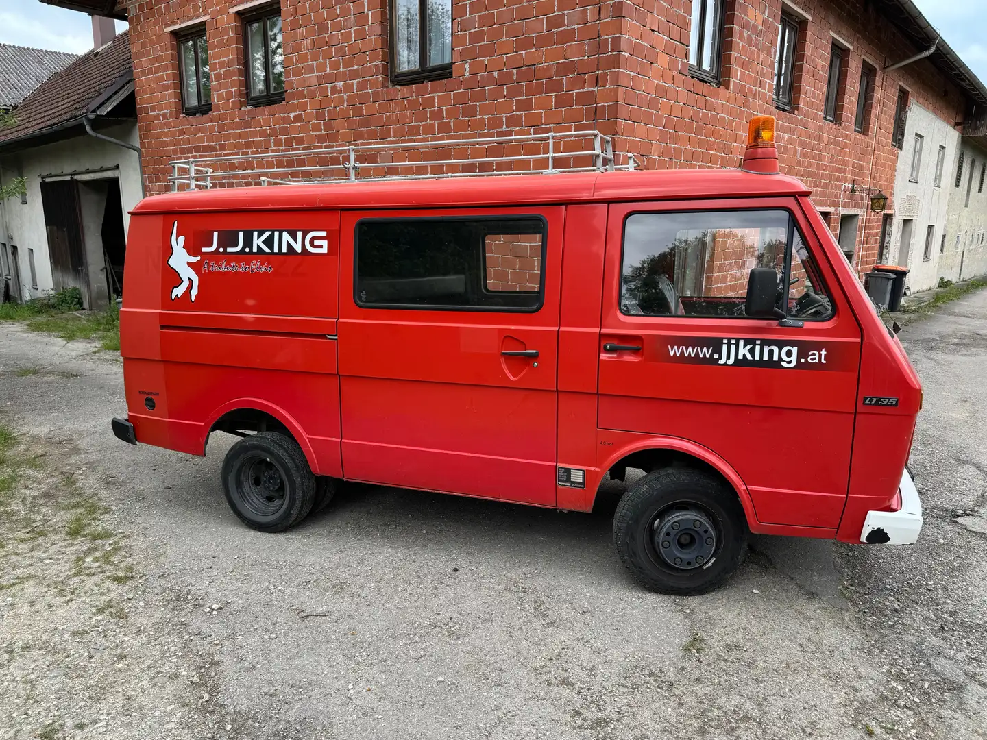 Volkswagen LT Kleinbus Kırmızı - 1