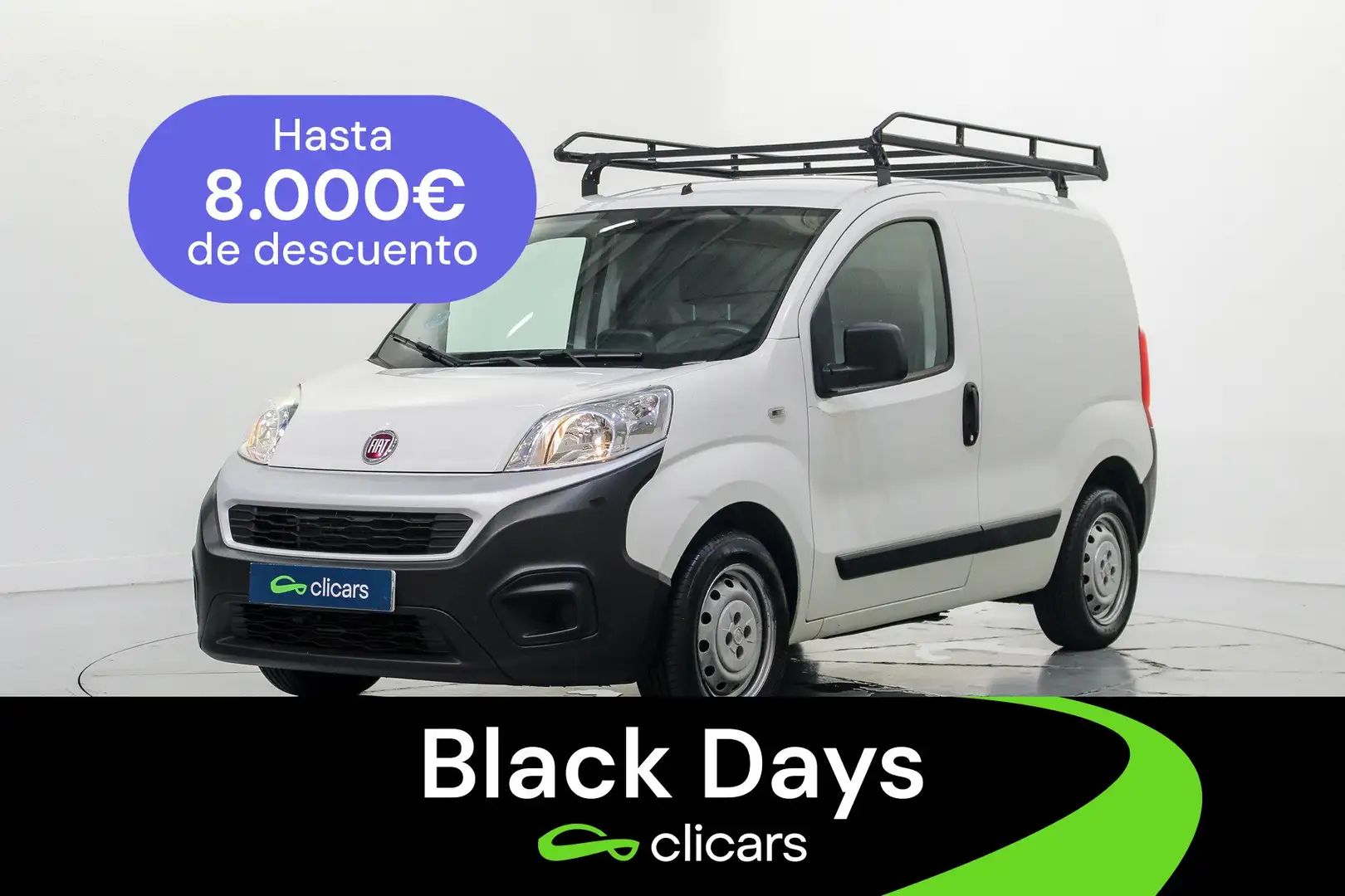 Fiat Fiorino Comercial Cargo 1.3Mjt SX 70kW Blanc - 1