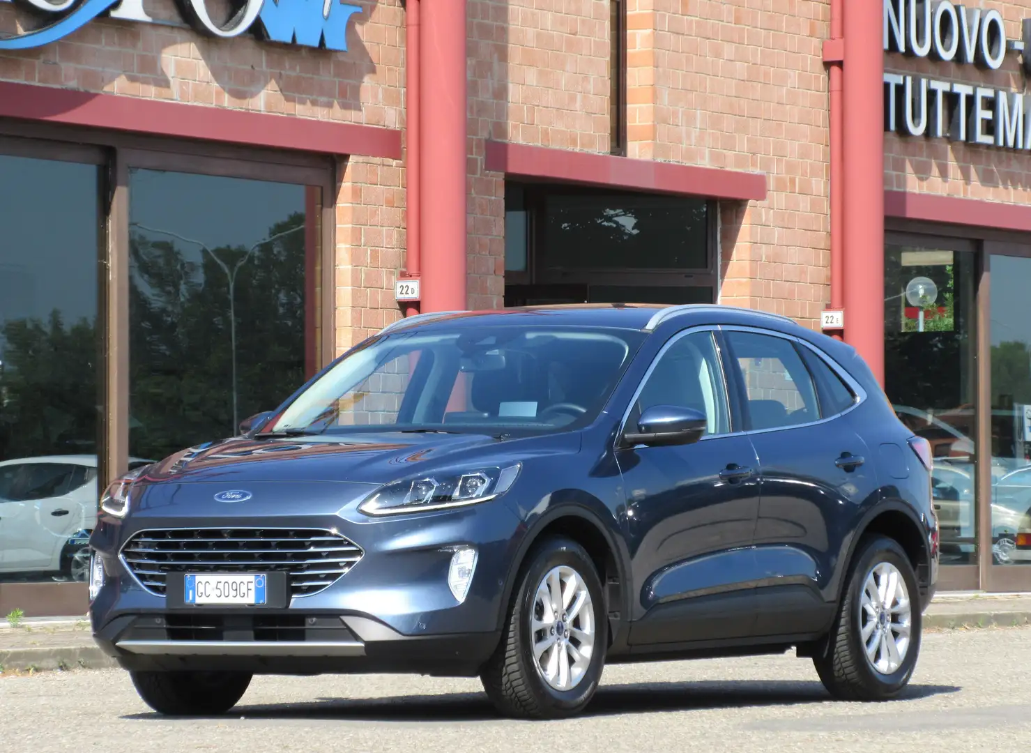 Ford Kuga 2.0 EcoBlue MHEV 150CV 2WD Titanium Blu/Azzurro - 1