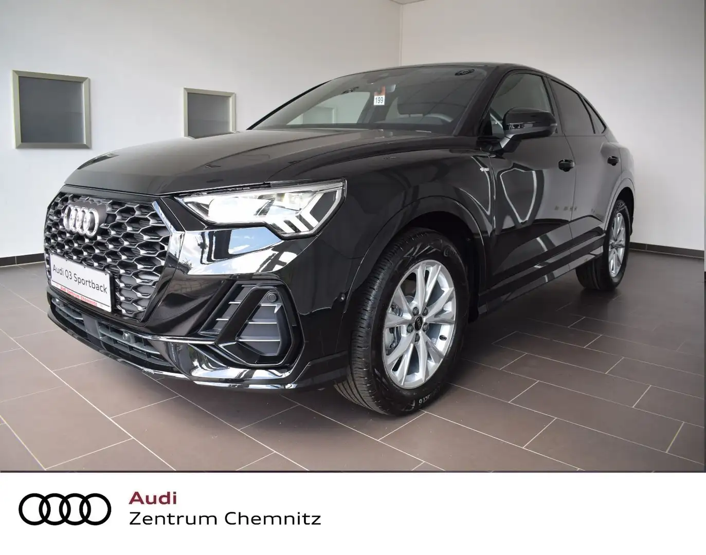 Audi Q3 Sportback S line 35TDI S LINE+AHZV+ACC+Kamera Schwarz - 1